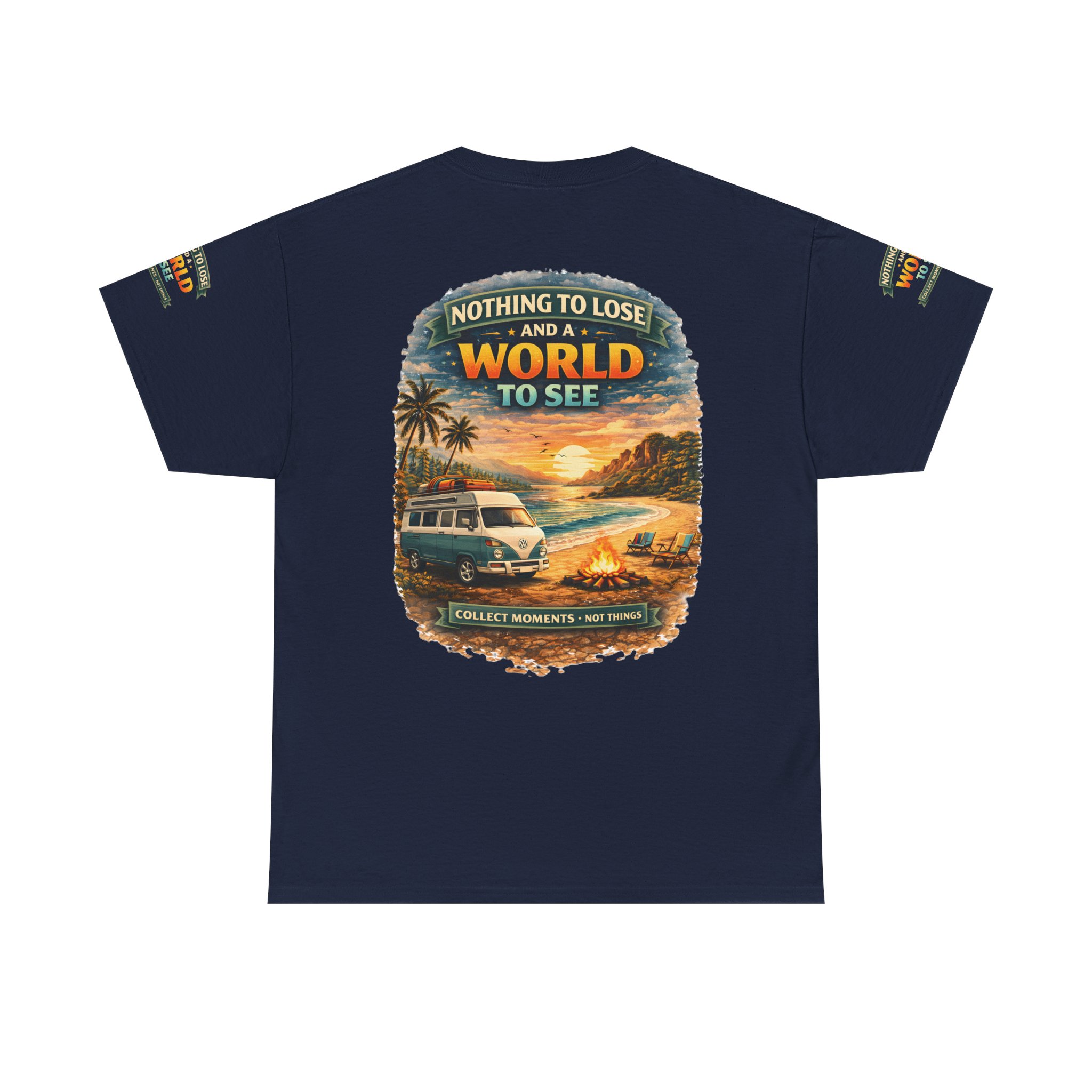 16759871423653014504_2048.jpeg Unisex Heavy Cotton Tee — "Nothing To Lose " Design Scenic-Line