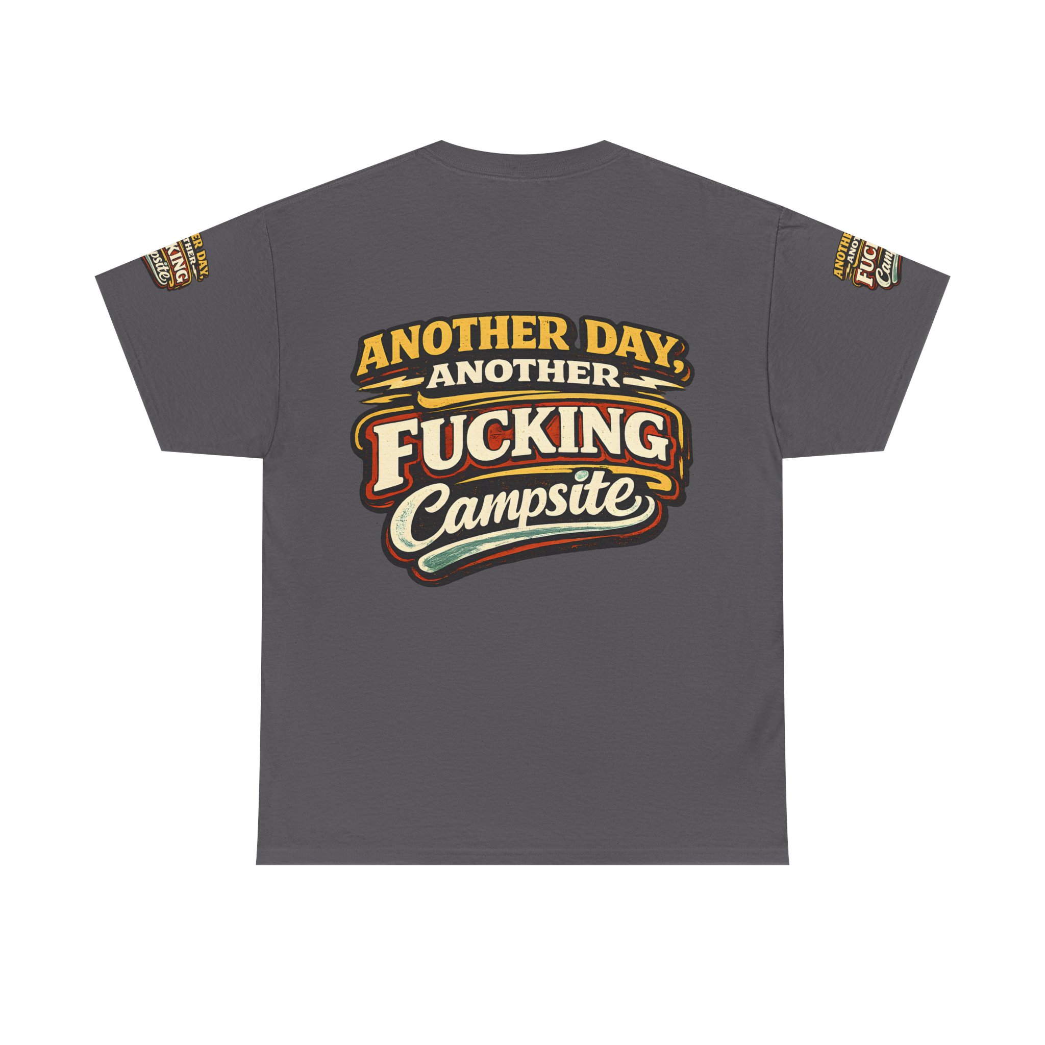 Unisex Heavy Cotton Tee — "Another Day" Design F**K-Line