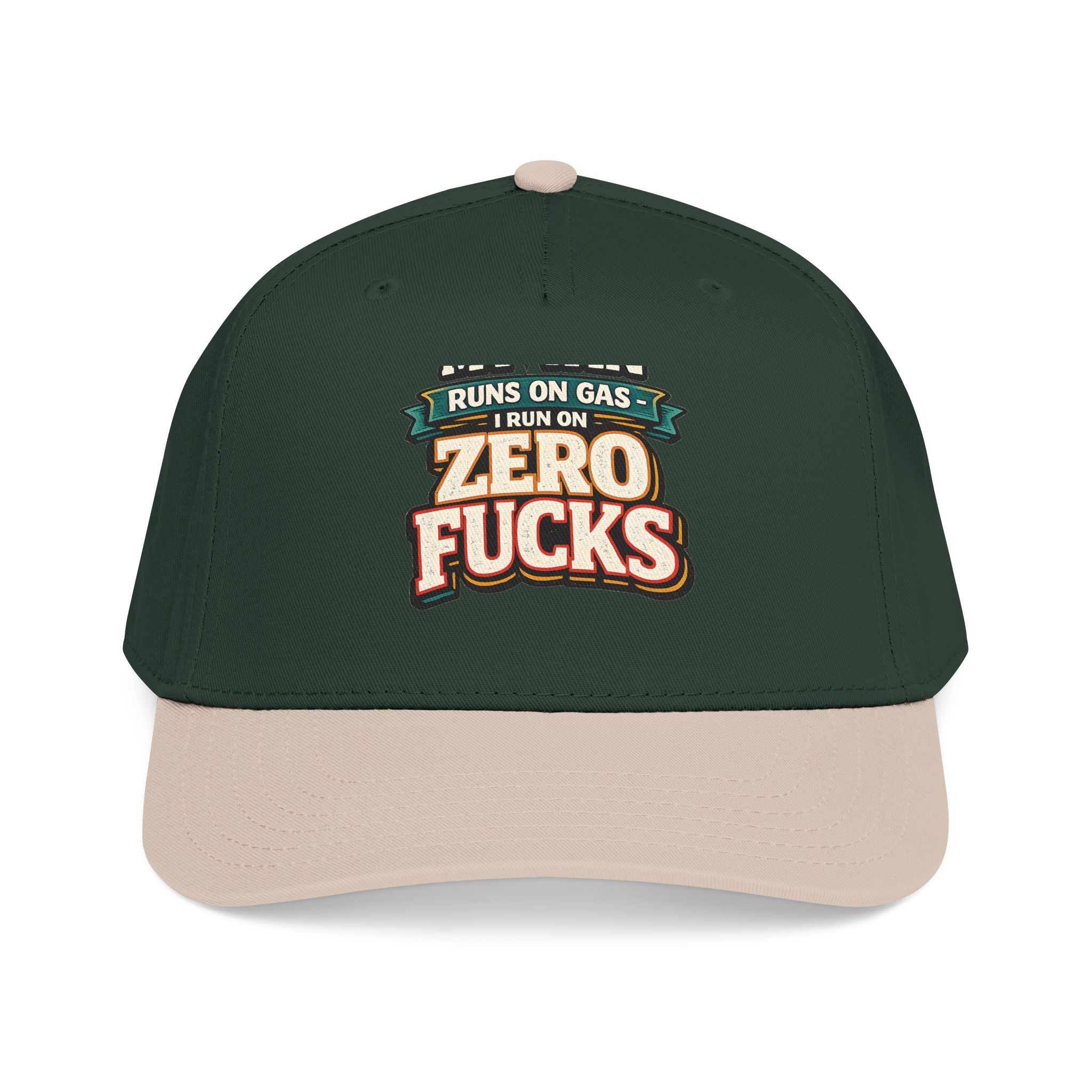 Baseball Cap - "My Van Runs On Gas" Design F**K-Line