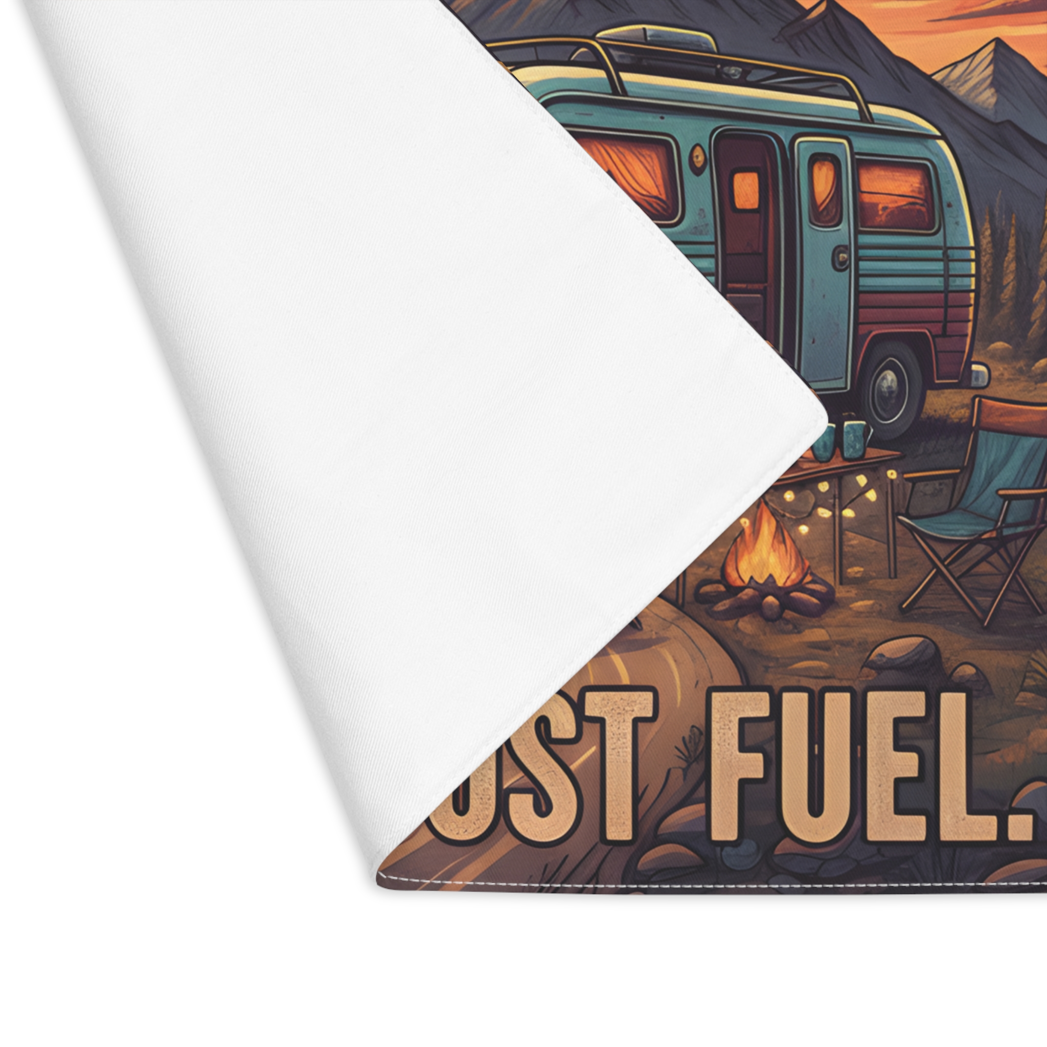 Vanlife Placemat — "Fueled by Adventure, Not Just Fuel"