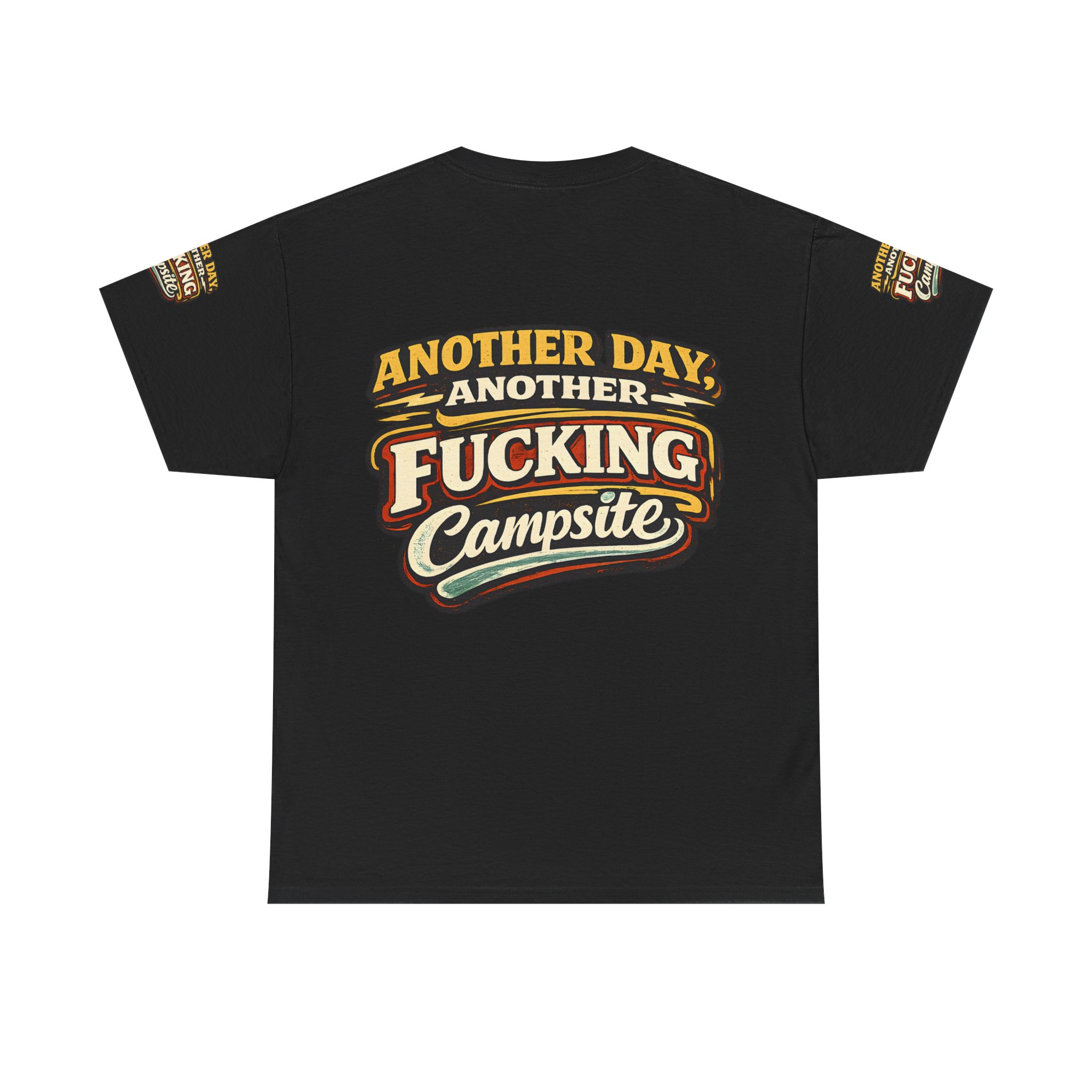 Unisex Heavy Cotton Tee — "Another Day" Design F**K-Line