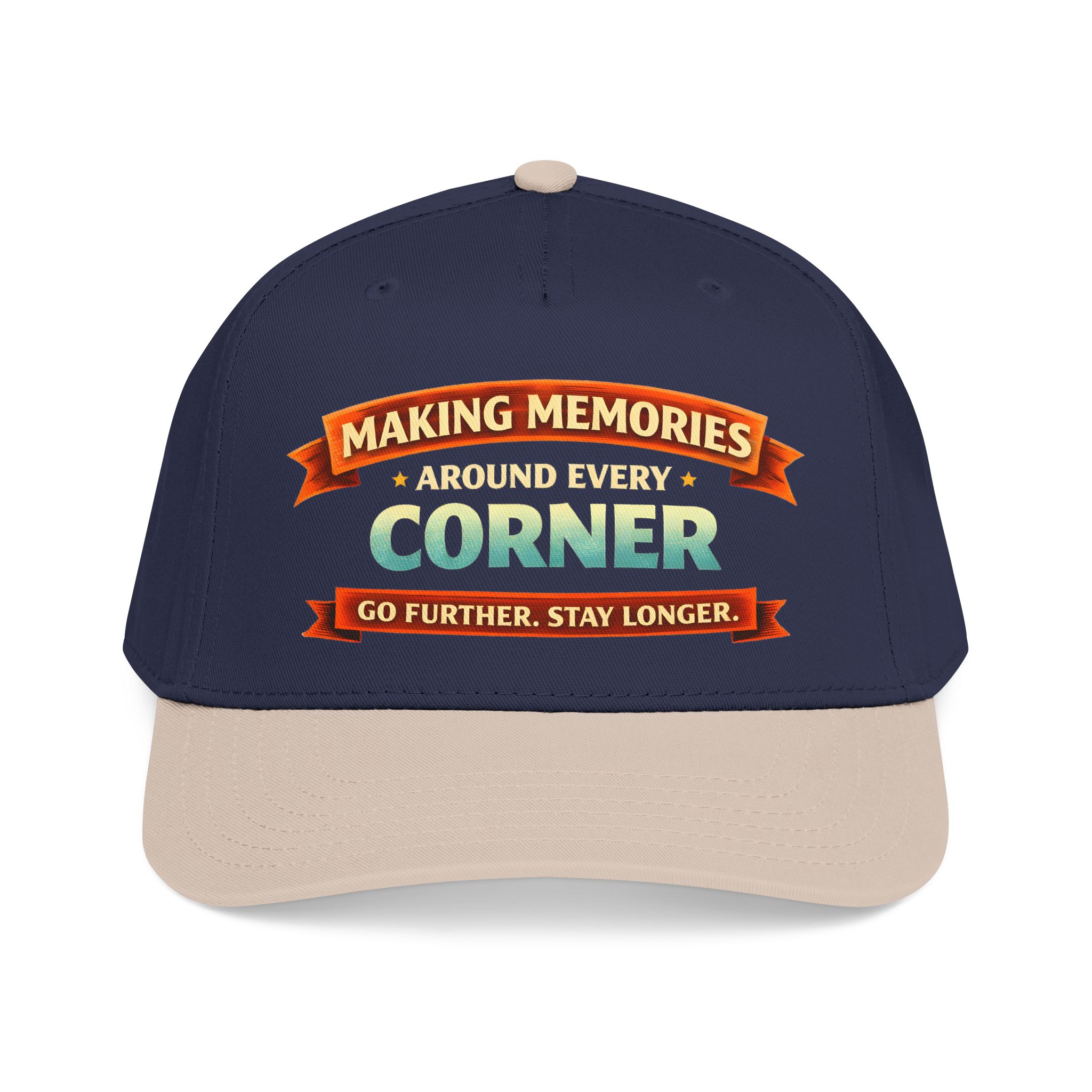 Baseball Cap - "Making Memories Around Every Corner" Design Scenic-Line
