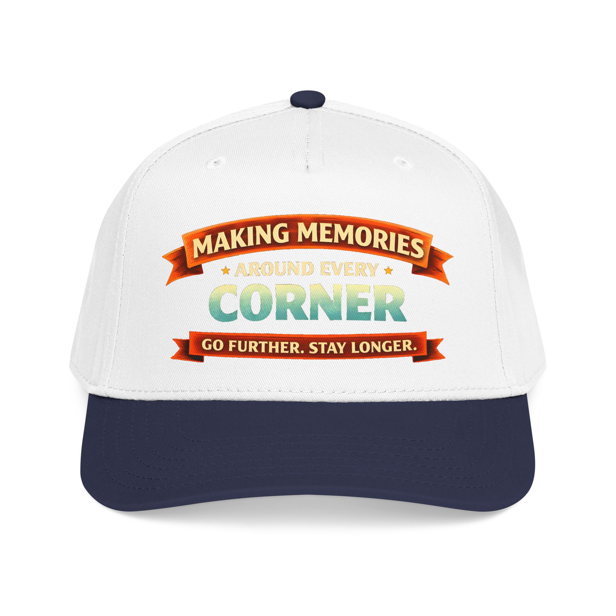 Baseball Cap - "Making Memories Around Every Corner" Design Scenic-Line