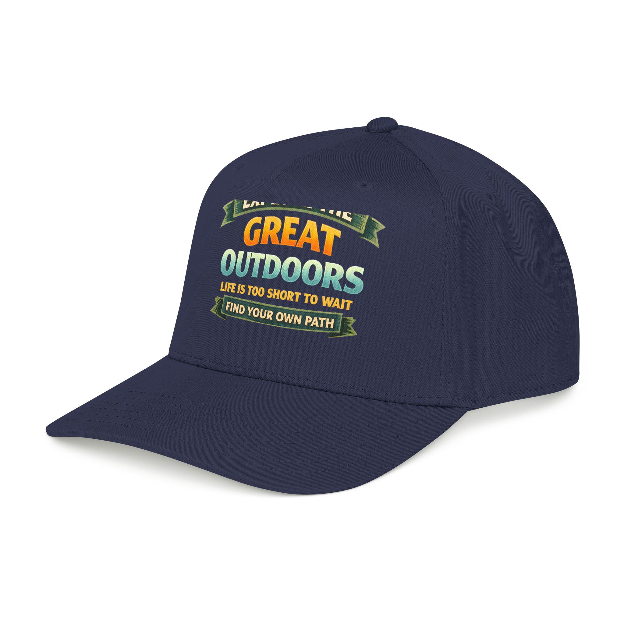16851345122637394575_2048-1.jpeg Baseball Cap - "Explore The Great Outdoors" Design Scenic-Line