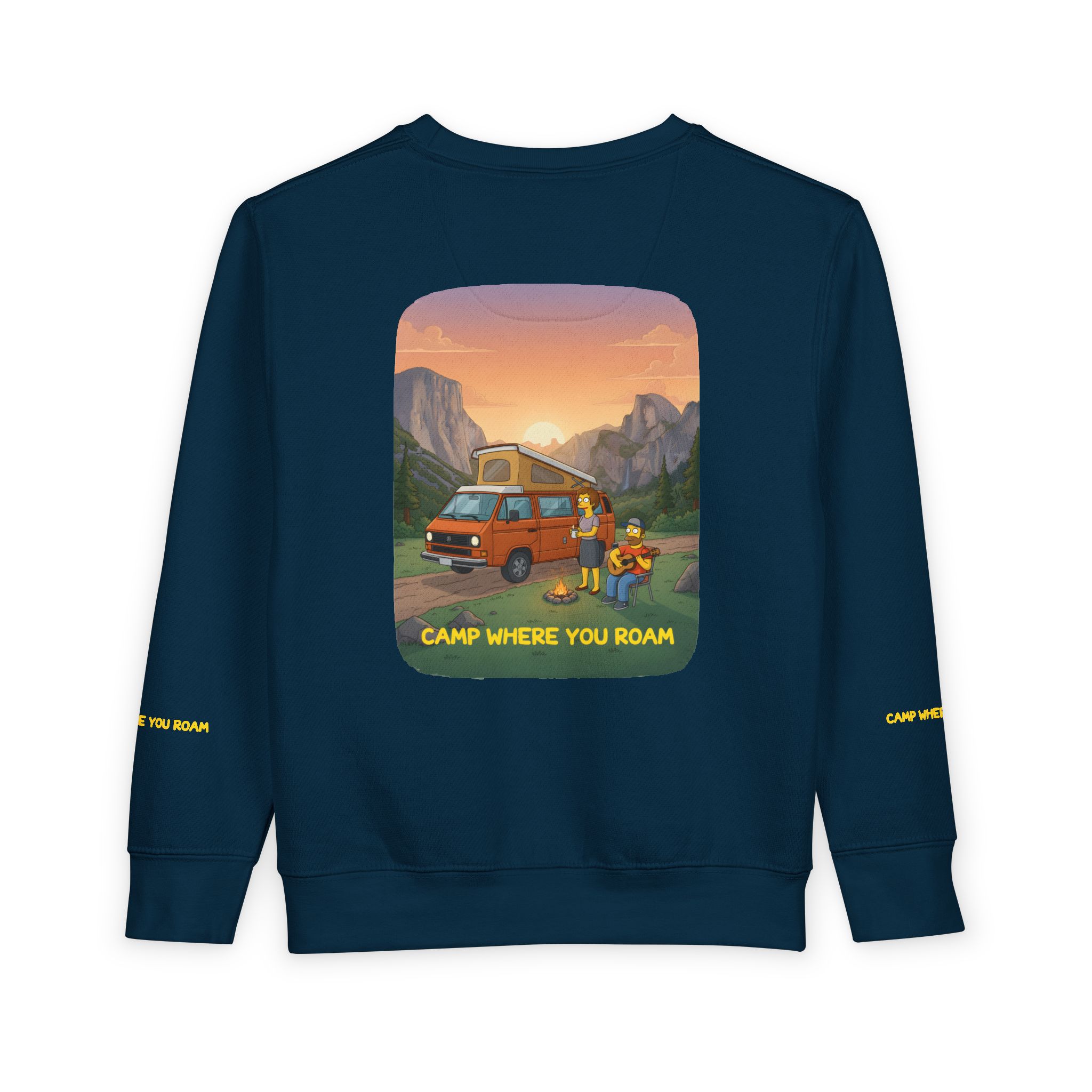 16875045340812962102_2048-1.jpeg Toddler Sweatshirt - "Camp Where You Roam" (Design Sitcom-Line)