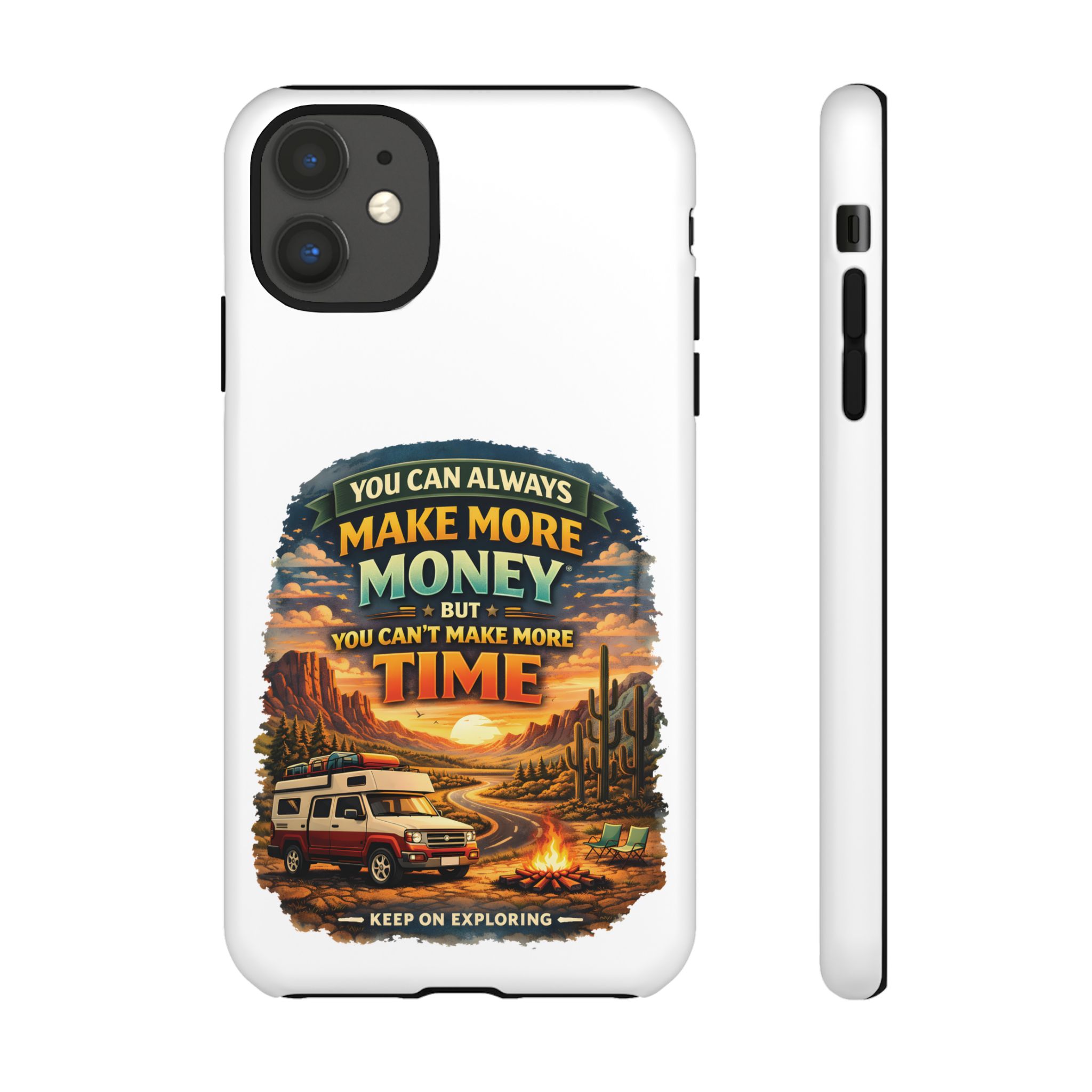 Phone Case — "You Can Always Make Money" (Design Scenic-Line)