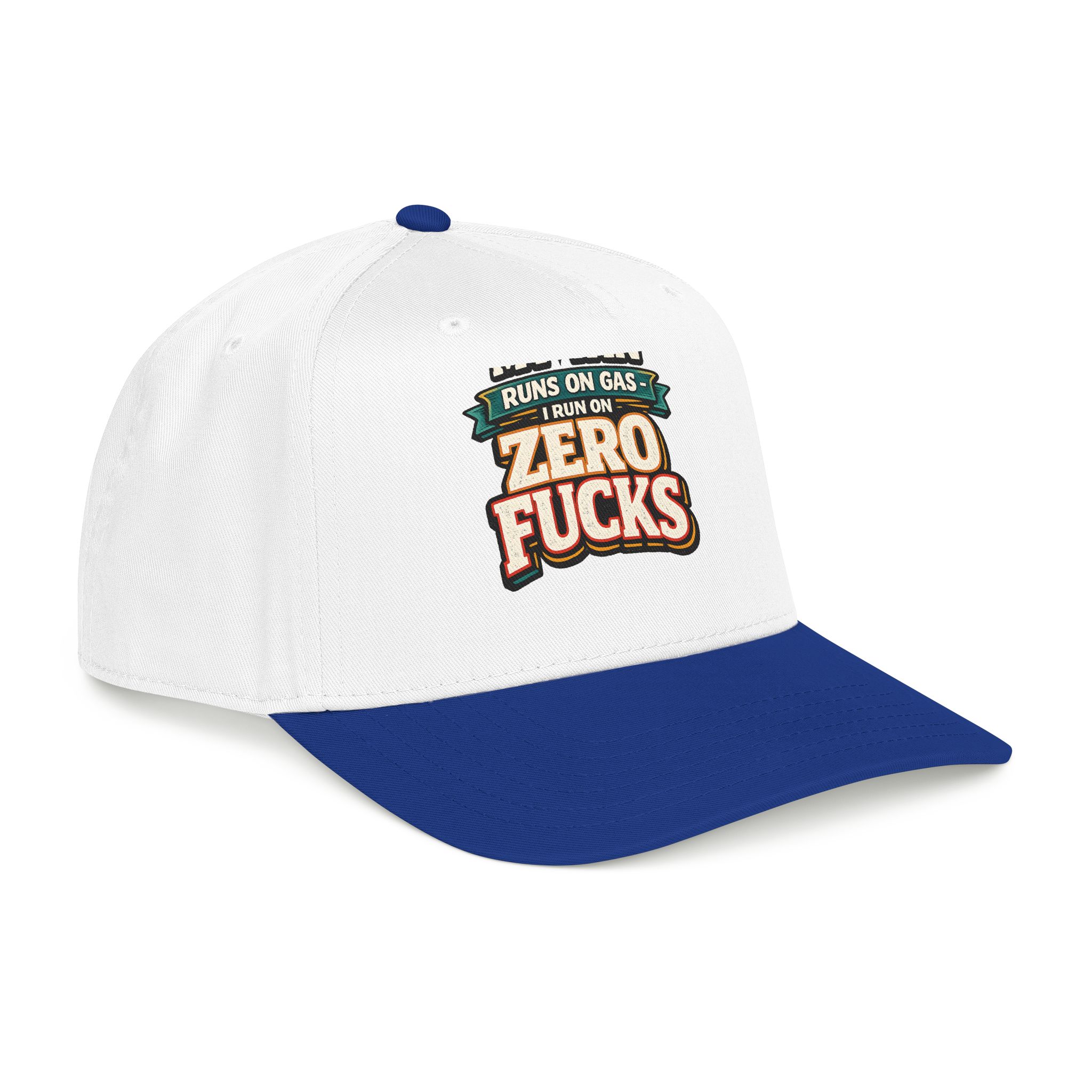 Baseball Cap - "My Van Runs On Gas" Design F**K-Line