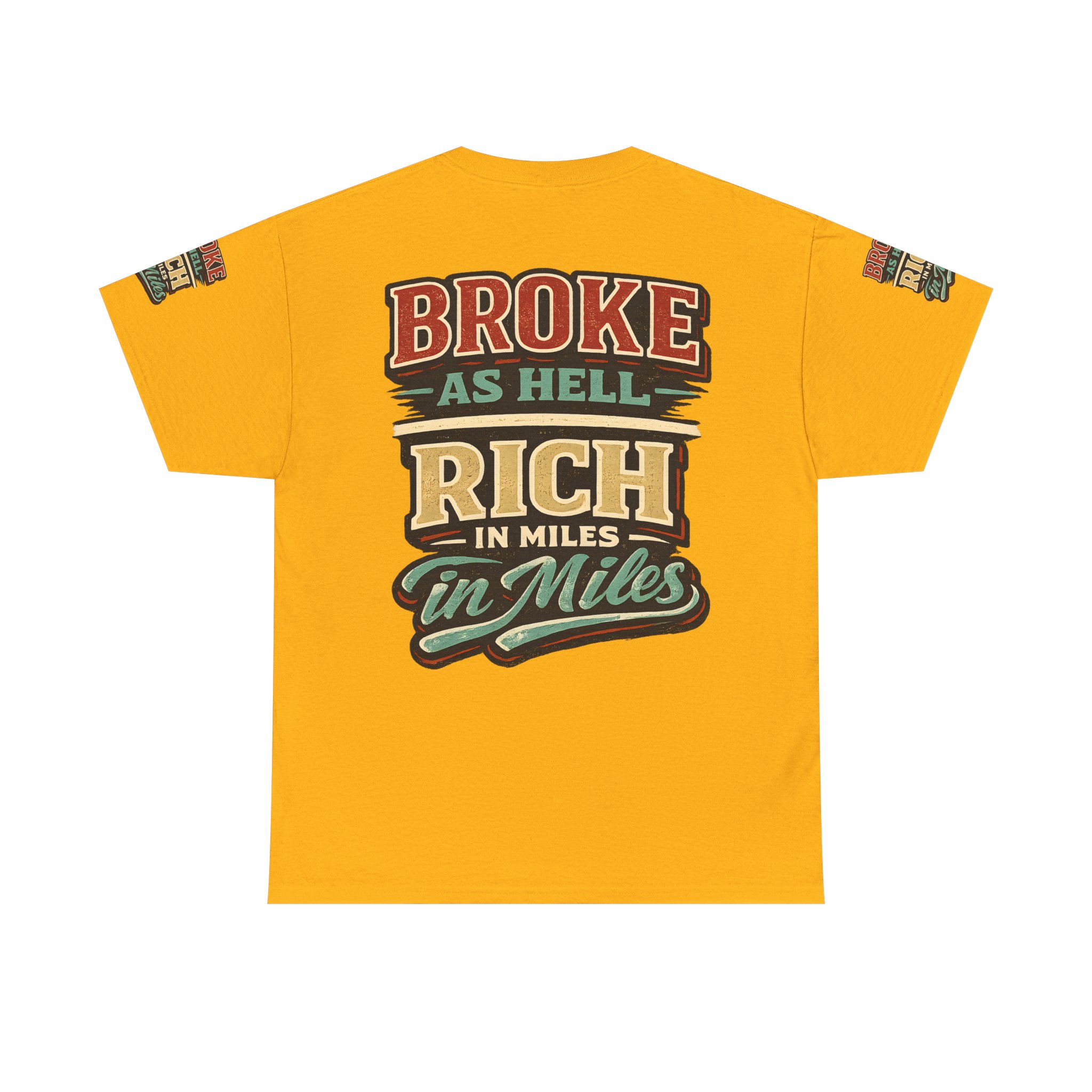 16892588621988587757_2048.jpeg Unisex Heavy Cotton Tee — "Broke As Hell" Design F**K-Line