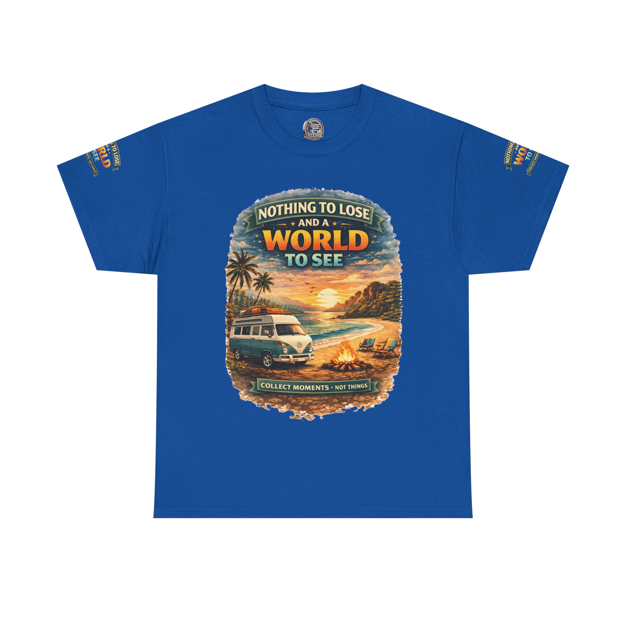1690057359699835851_2048.jpeg Unisex Heavy Cotton Tee — "Nothing To Lose " Design Scenic-Line