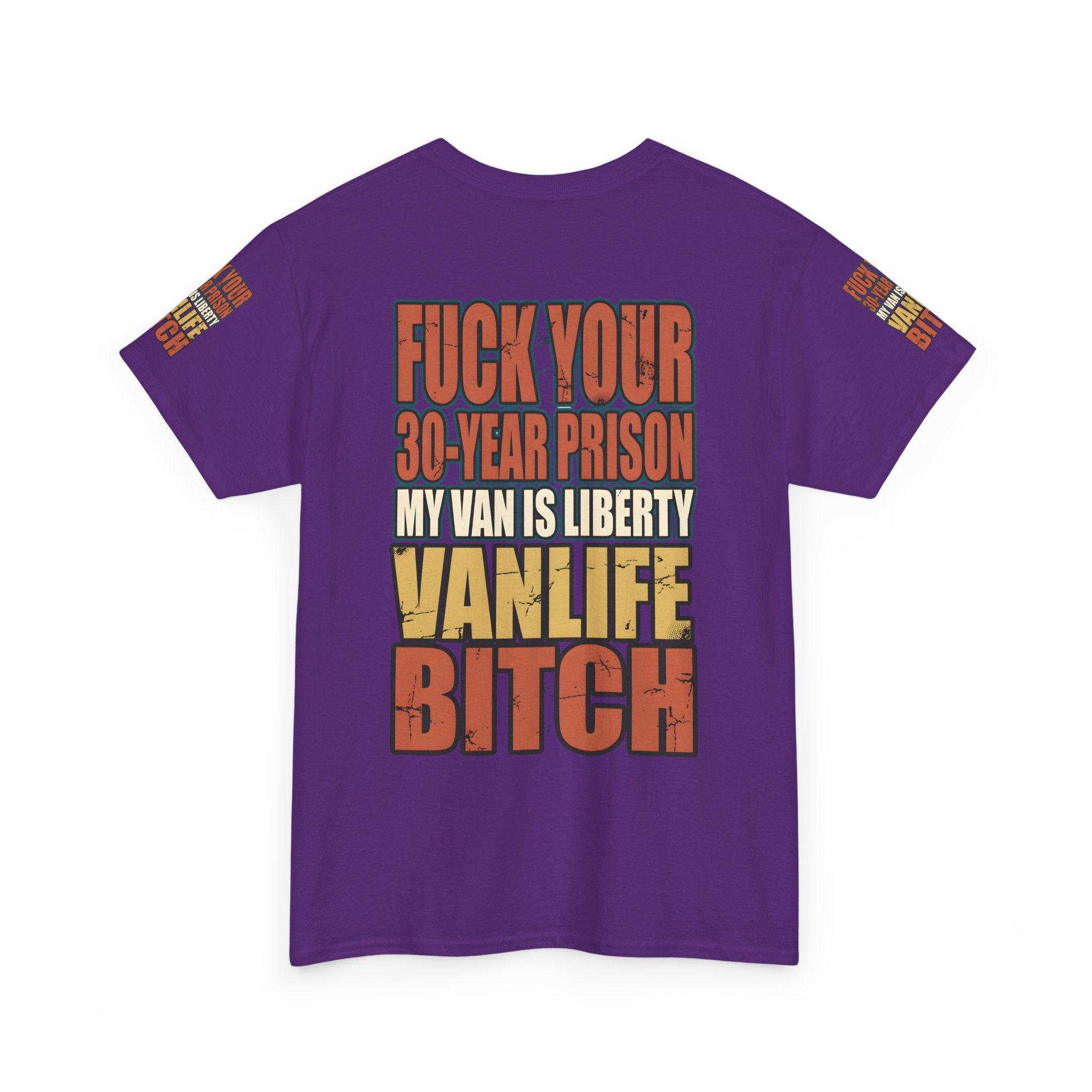 Unisex Heavy Cotton Tee — "Fuck Your 30 Year" Design F**K-Line