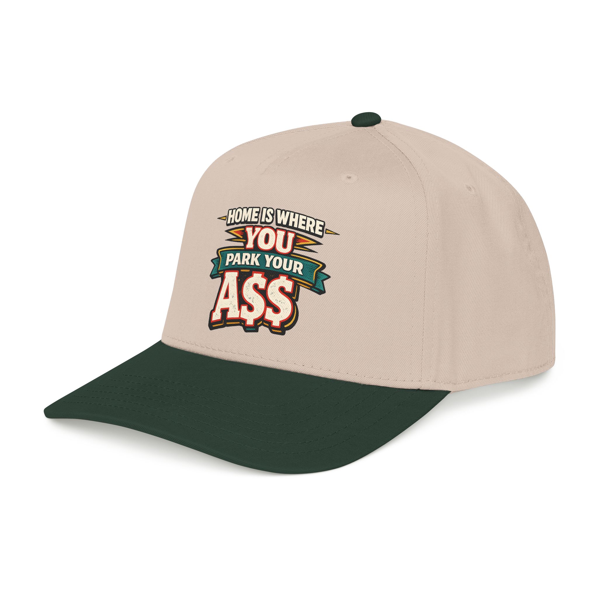 Baseball Cap - "Home Is Where You Park Your Ass" Design F**K-Line