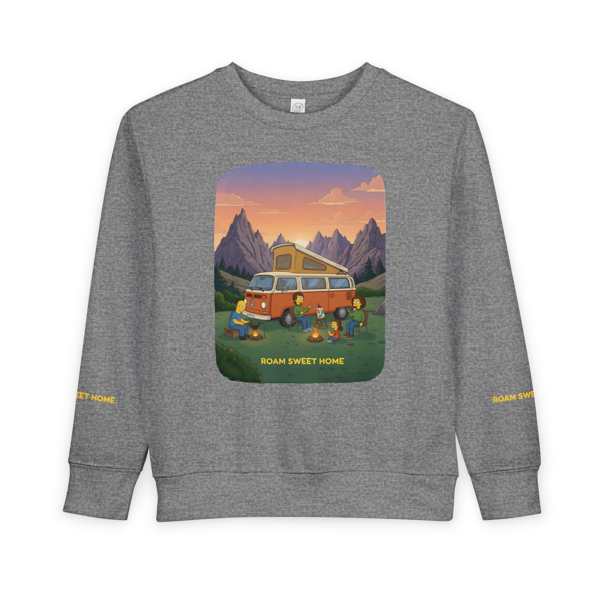 Toddler Sweatshirt - "Roam Sweet Home" (Design Sitcom-Line)