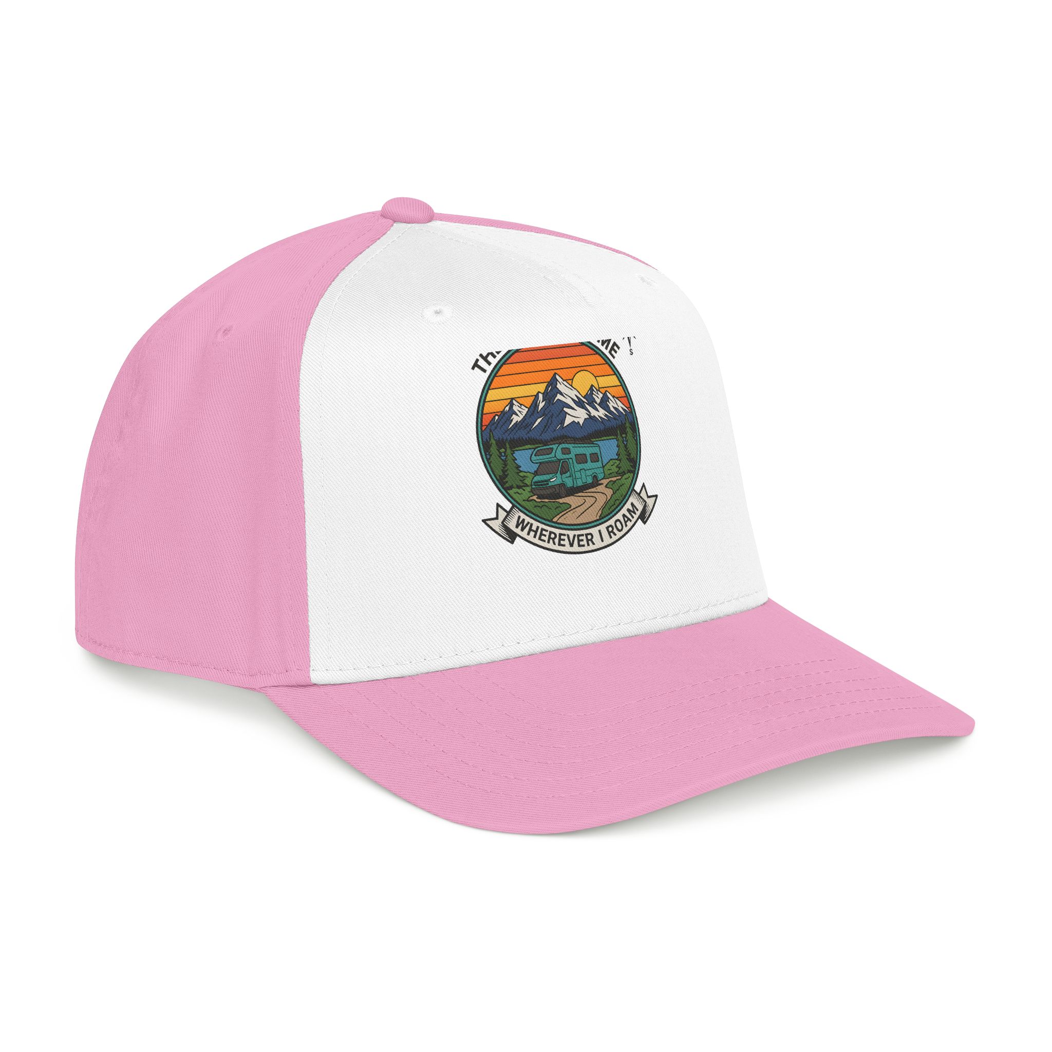 Baseball Cap — "The Road Is Home, Wherever I Roam"