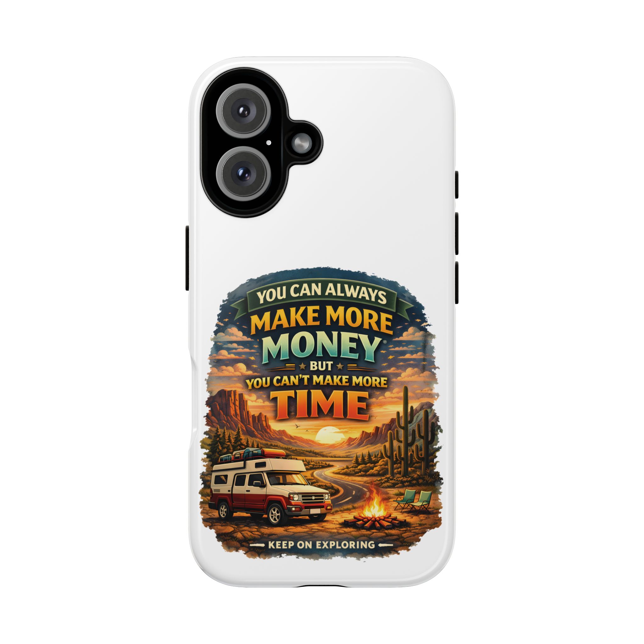 Phone Case — "You Can Always Make Money" (Design Scenic-Line)