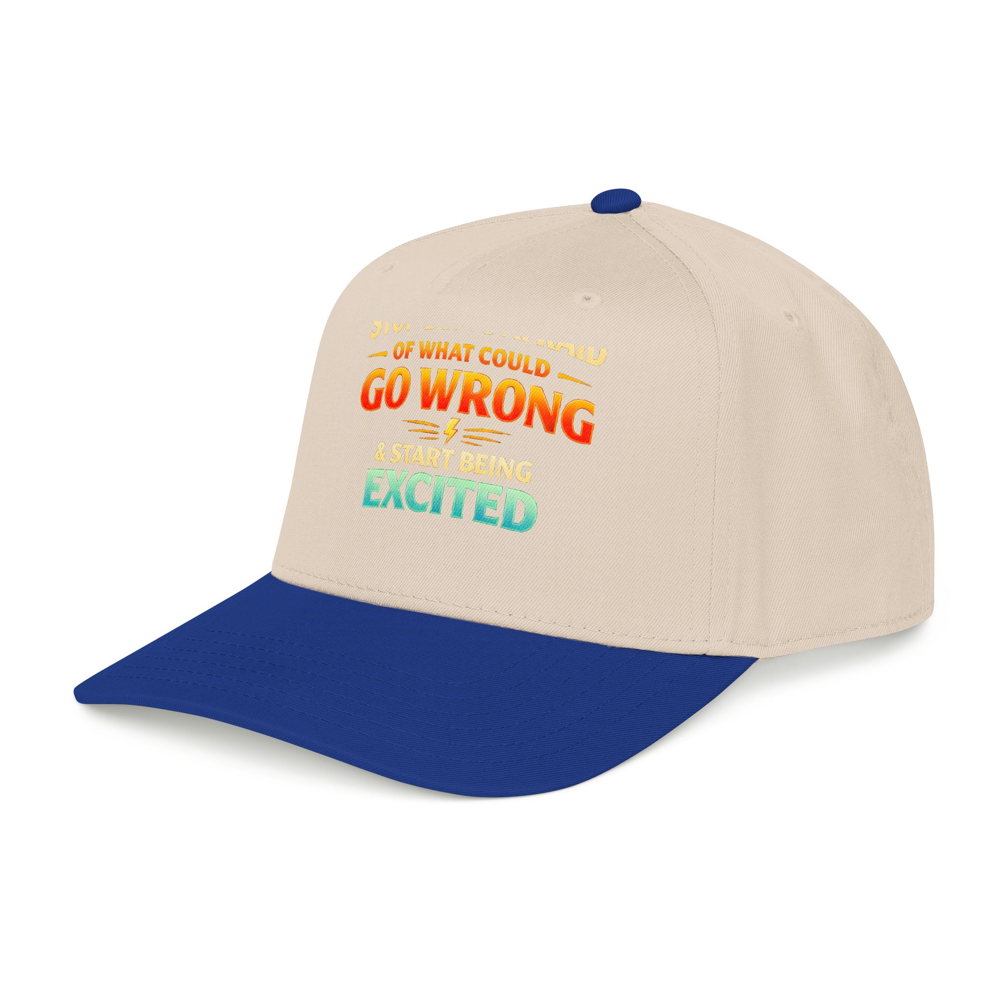 16990967978515795087_2048-1.jpeg Baseball Cap - "Stop Being Afraid Of What Could Go Wrong" Design Scenic-Line
