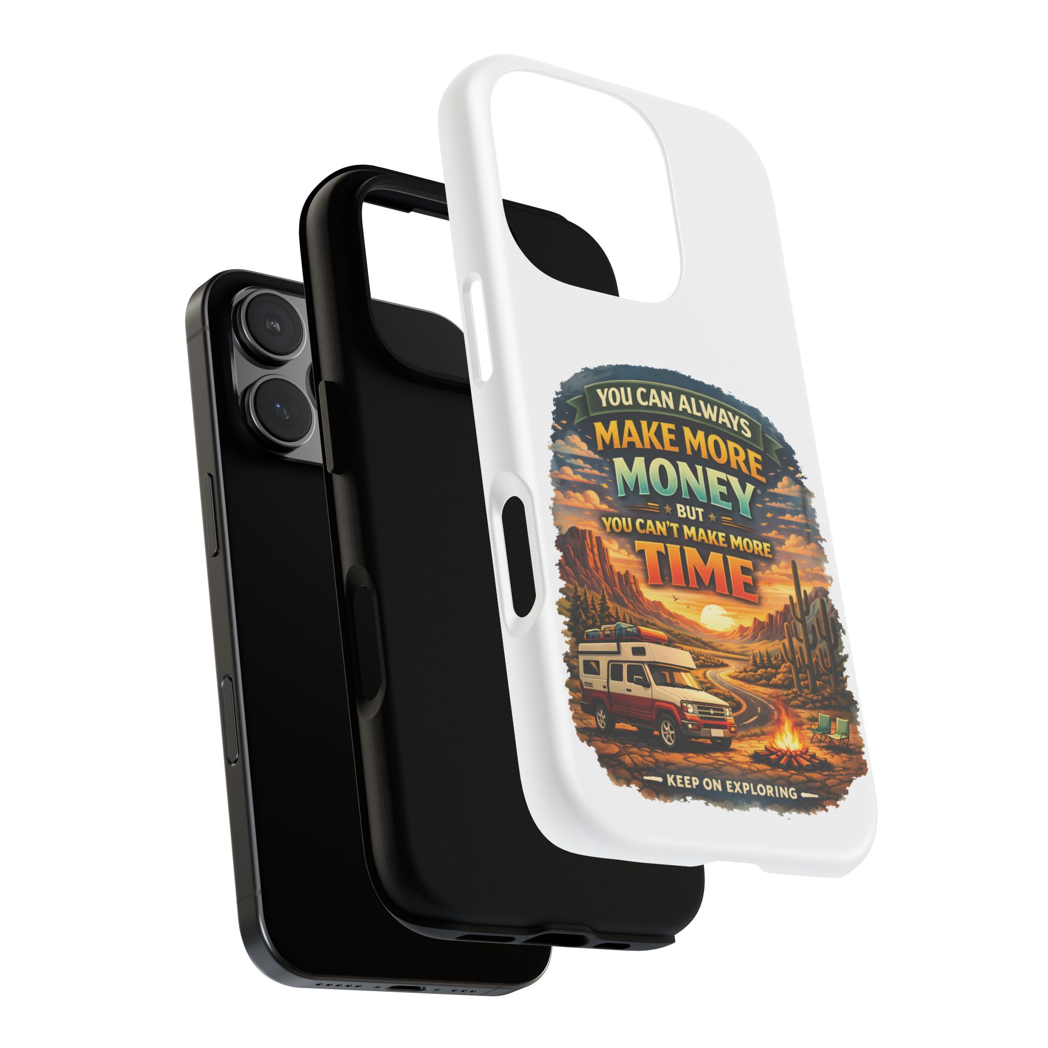 Phone Case — "You Can Always Make Money" (Design Scenic-Line)