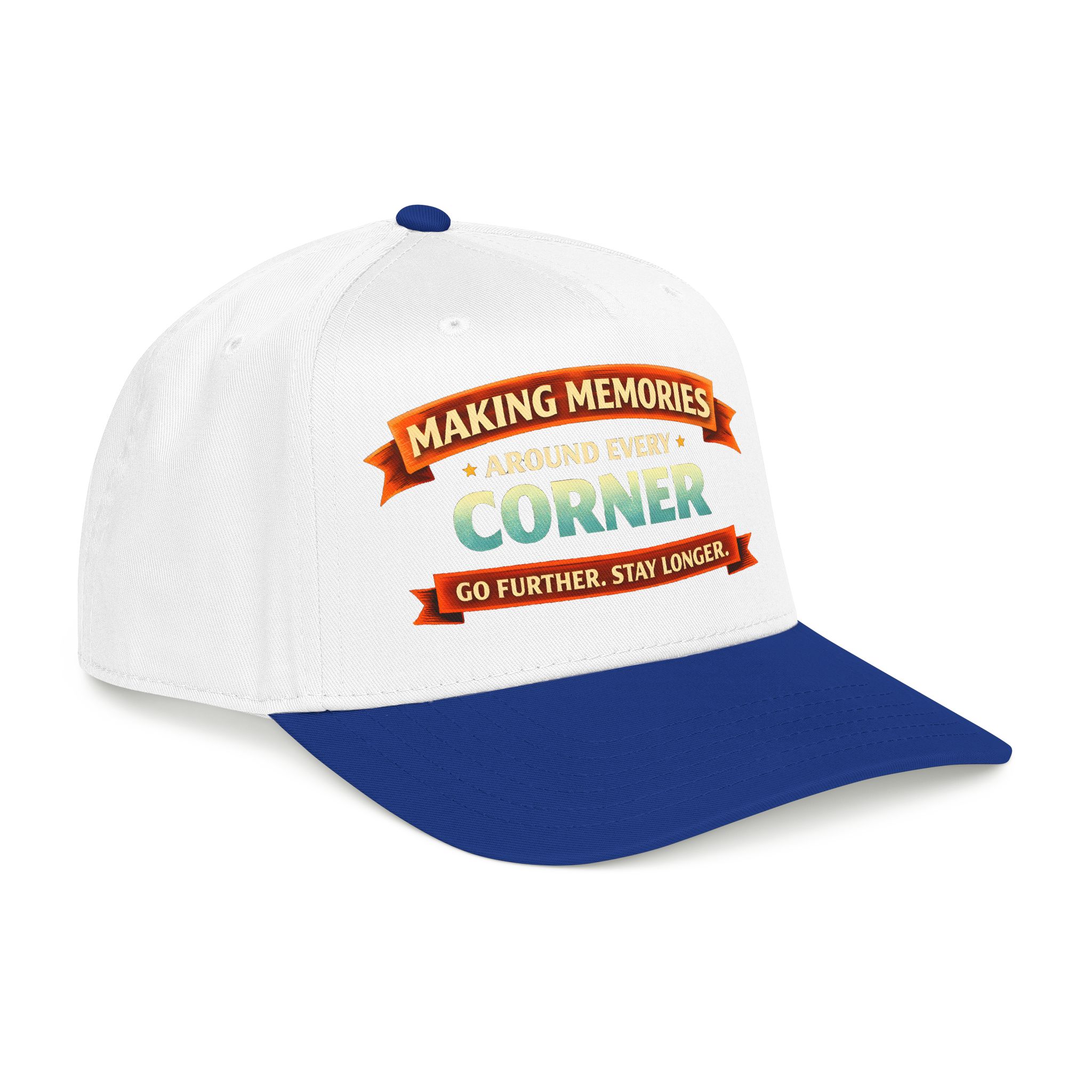 Baseball Cap - "Making Memories Around Every Corner" Design Scenic-Line