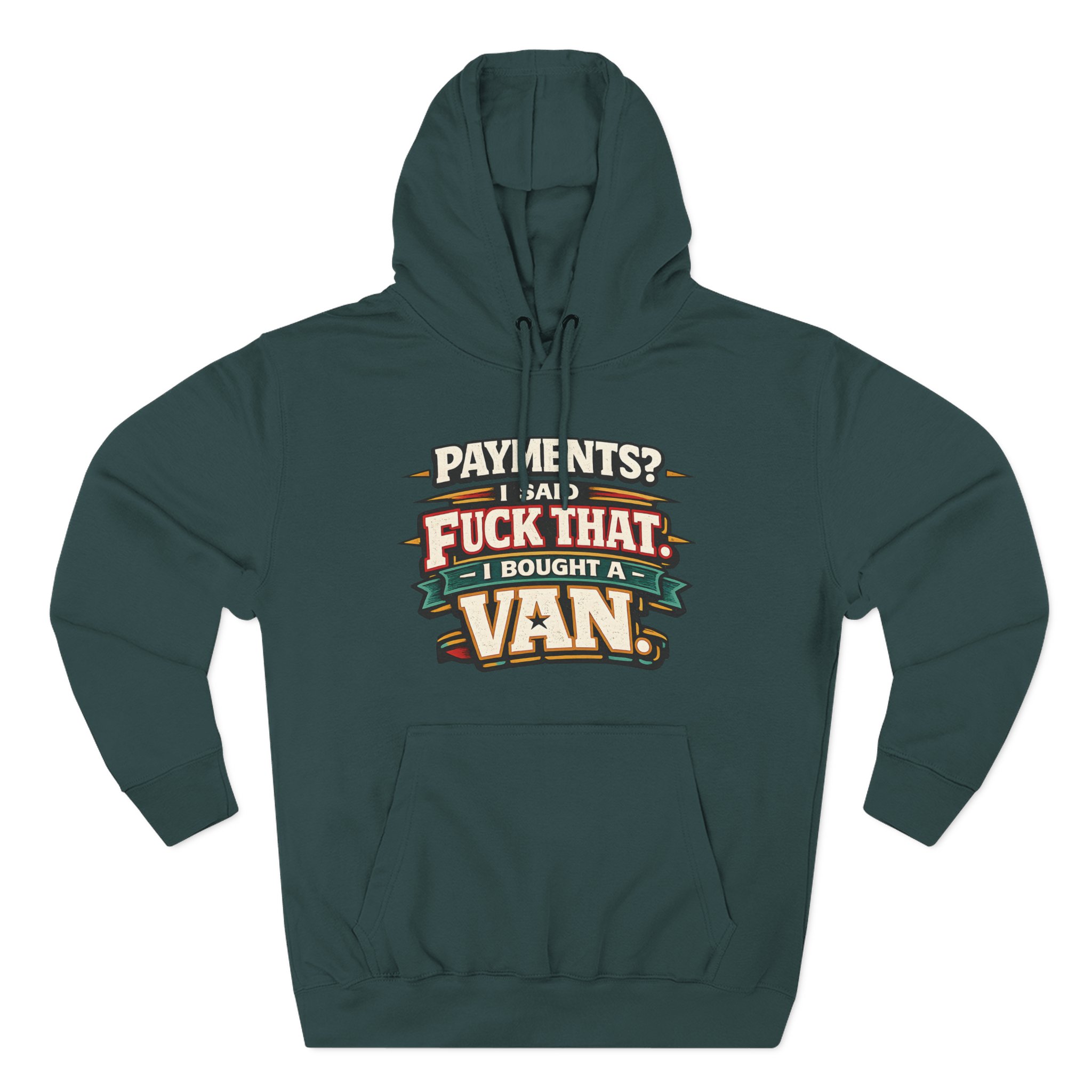 17030746565844892680_2048.jpeg Three-Panel Fleece Hoodie - "Payments?I Said" Design F**K-Line