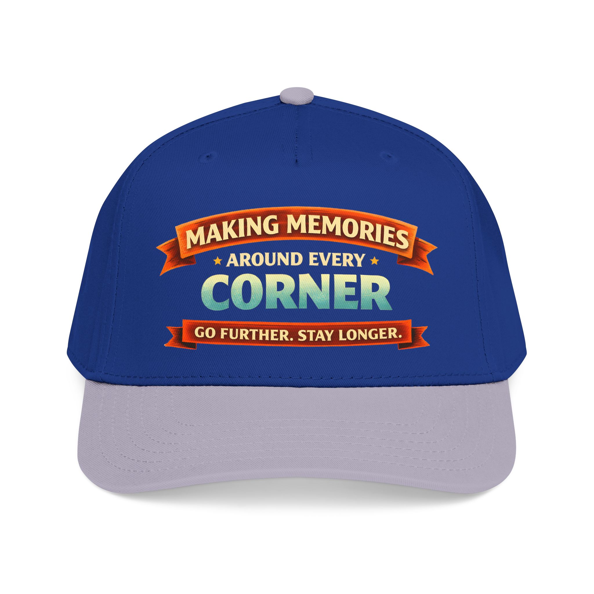 Baseball Cap - "Making Memories Around Every Corner" Design Scenic-Line