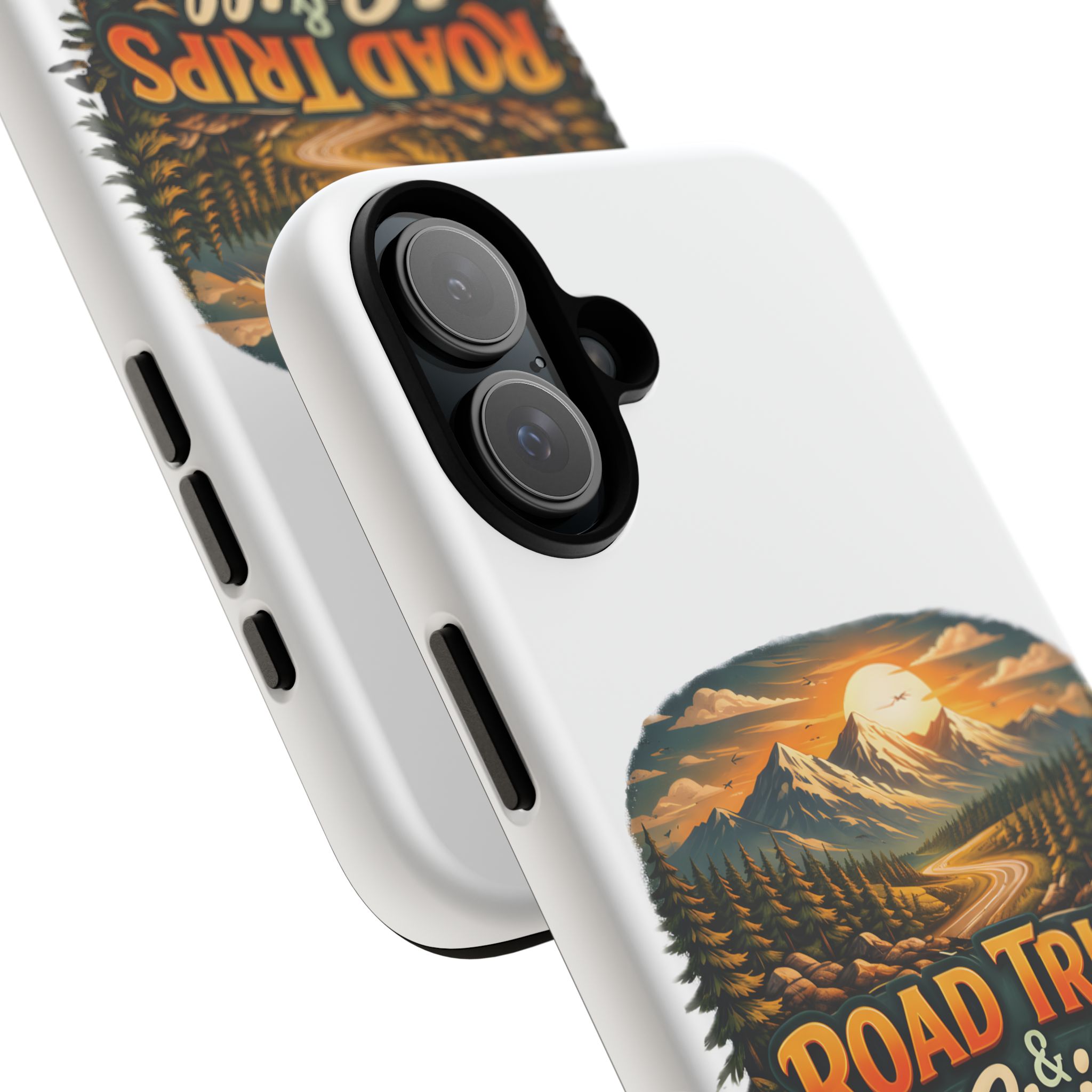 Phone Case — "Road Trips and Chill" (Design Scenic-Line)