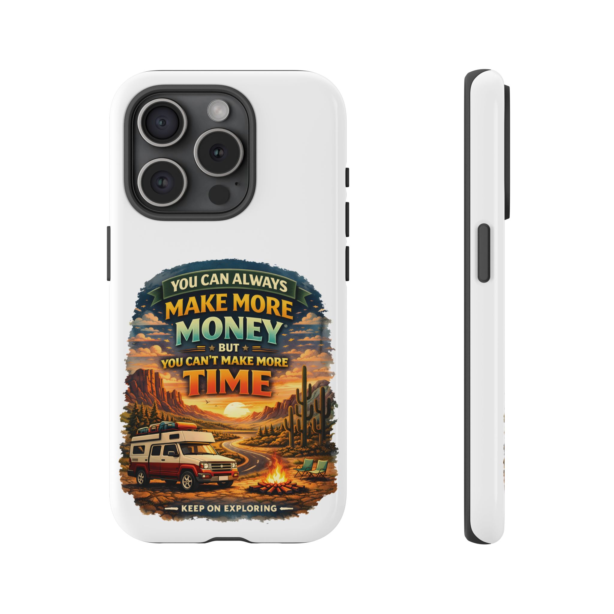 Phone Case — "You Can Always Make Money" (Design Scenic-Line)
