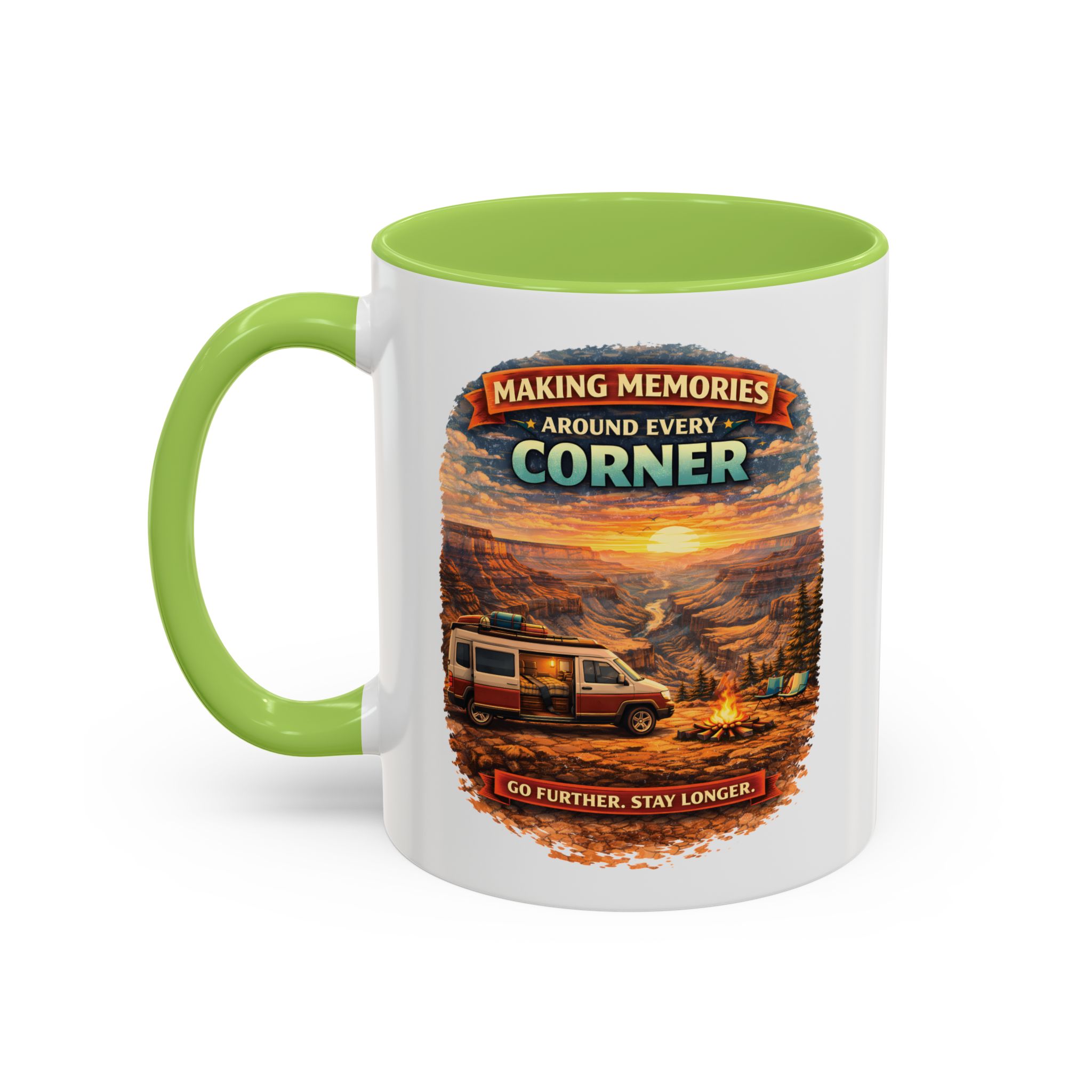 17094247334490220580_2048.jpeg Accent Coffee Mug (11, 15oz) — "Making Memories Around Every Corner" Design Scenic-Line