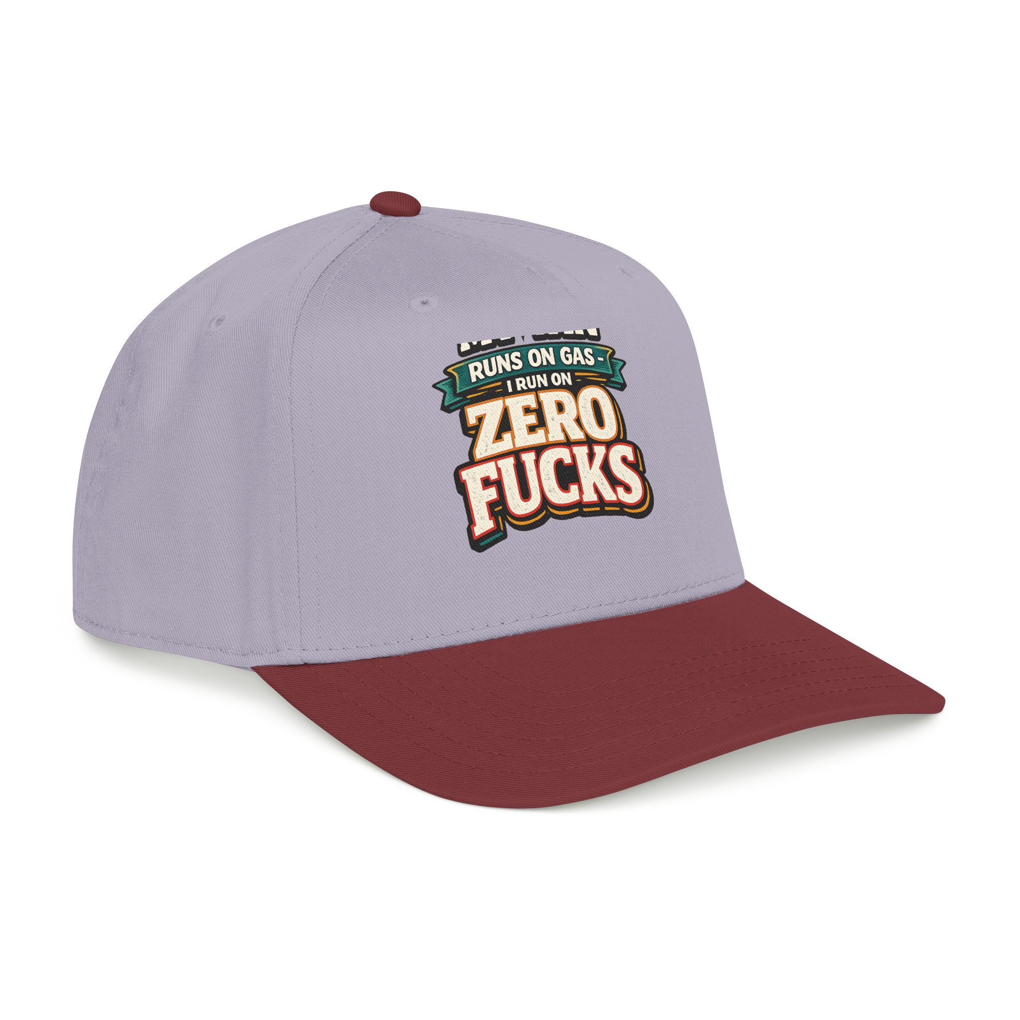 Baseball Cap - "My Van Runs On Gas" Design F**K-Line