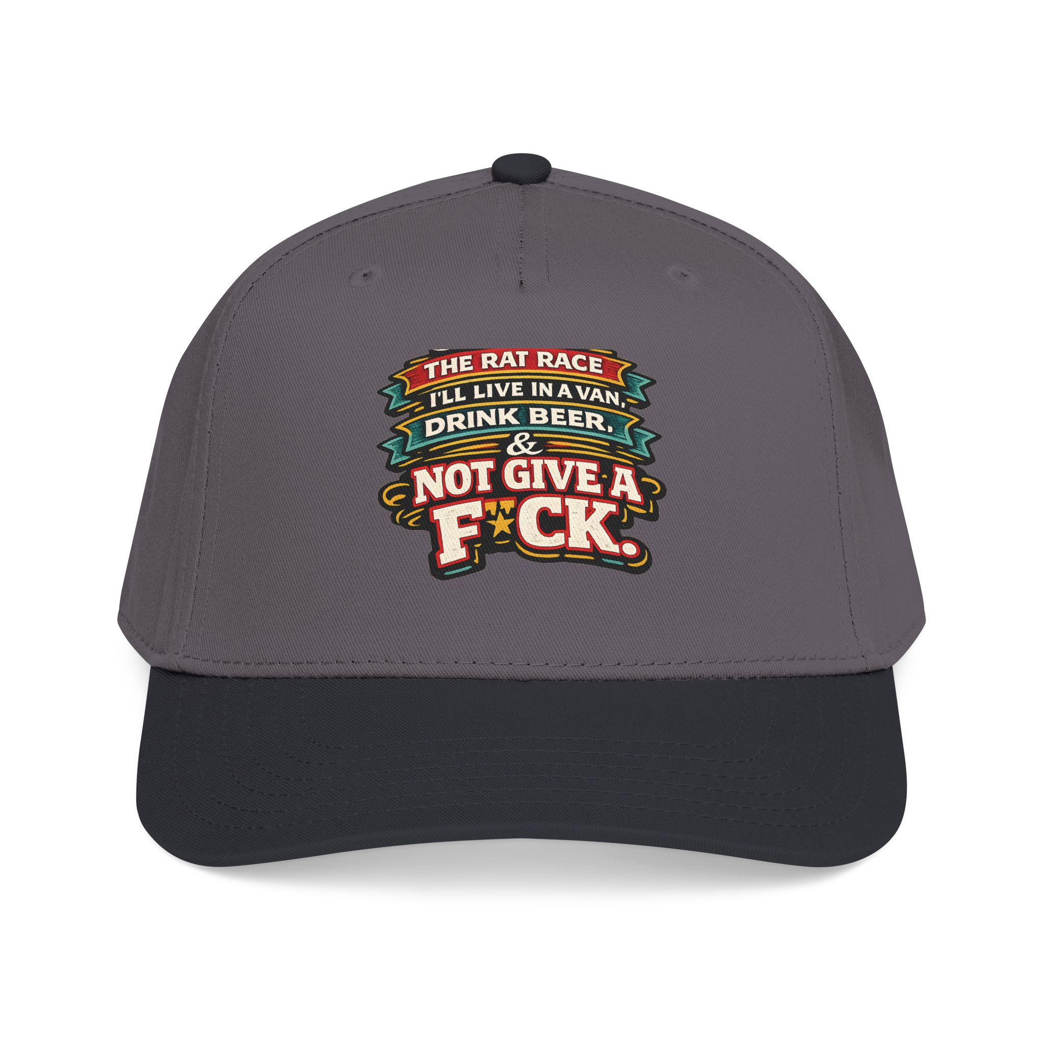 Baseball Cap - "Screw The Rat Race" Design F**K-Line