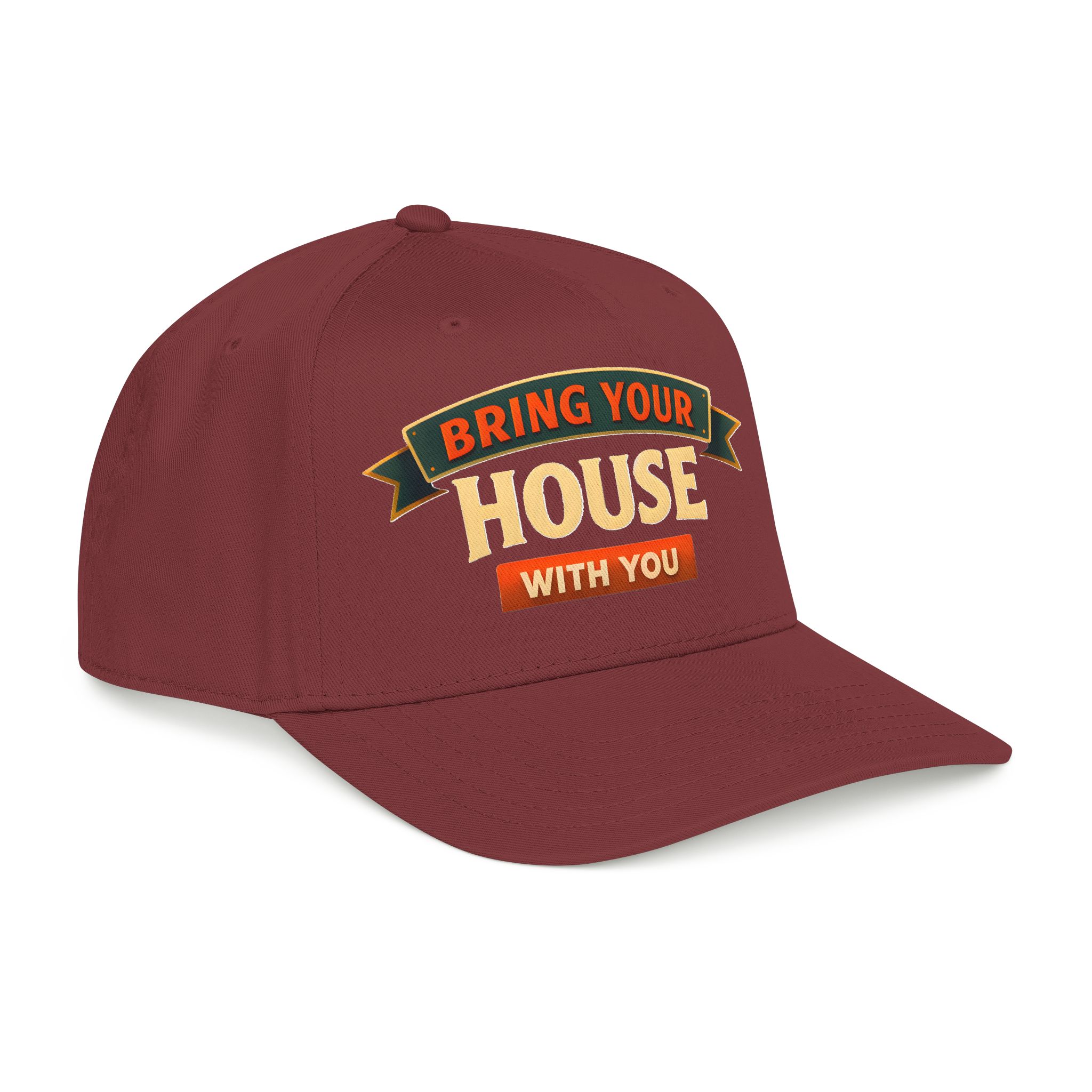 Baseball Cap - "Bring Your House With You" Design Scenic-Line