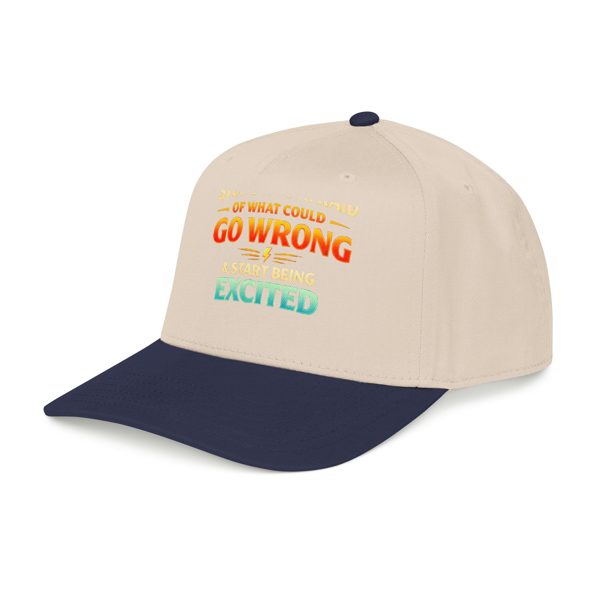 17148645227189659468_2048-1.jpeg Baseball Cap - "Stop Being Afraid Of What Could Go Wrong" Design Scenic-Line