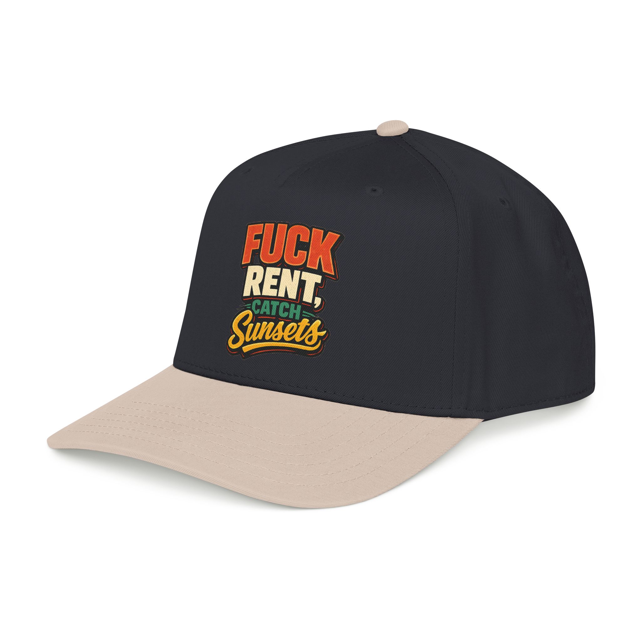 Baseball Cap - "Fuck Rent Catch Sunsets" Design F**K-Line