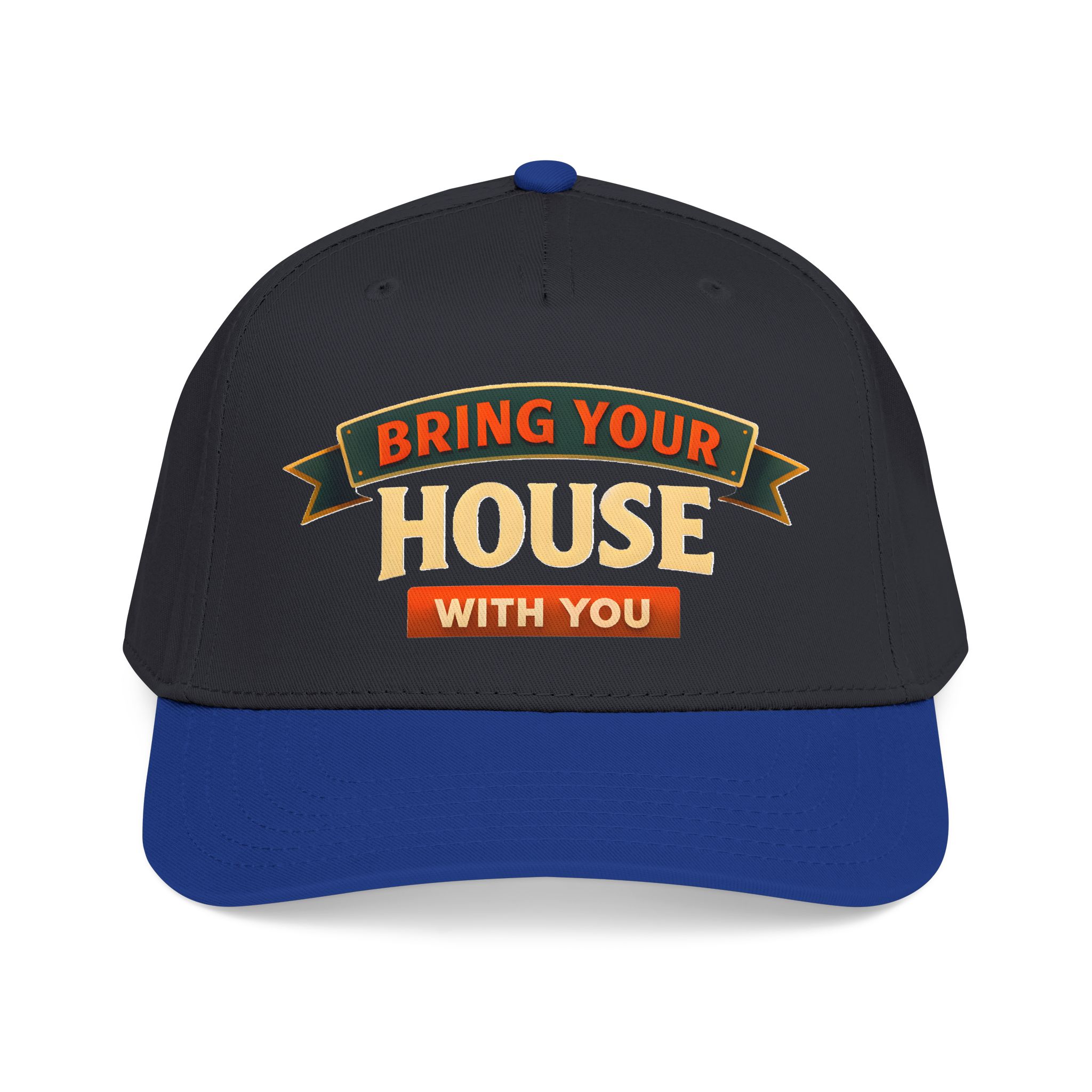 Baseball Cap - "Bring Your House With You" Design Scenic-Line