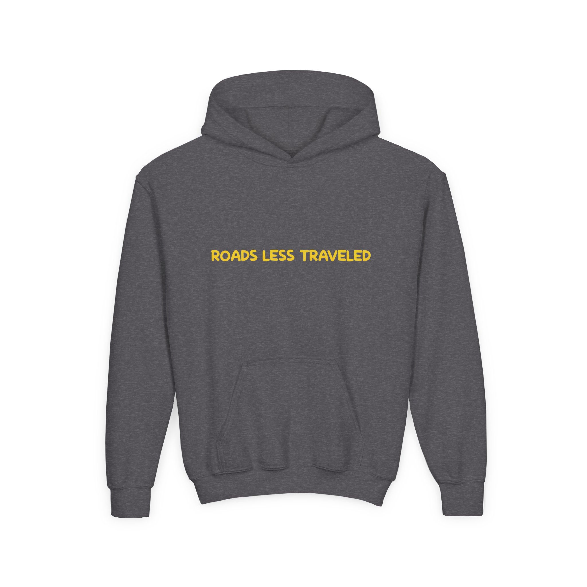 Youth Hoodie(Gildan) – "Roads Less Traveled" (Design Sitcom-Line)