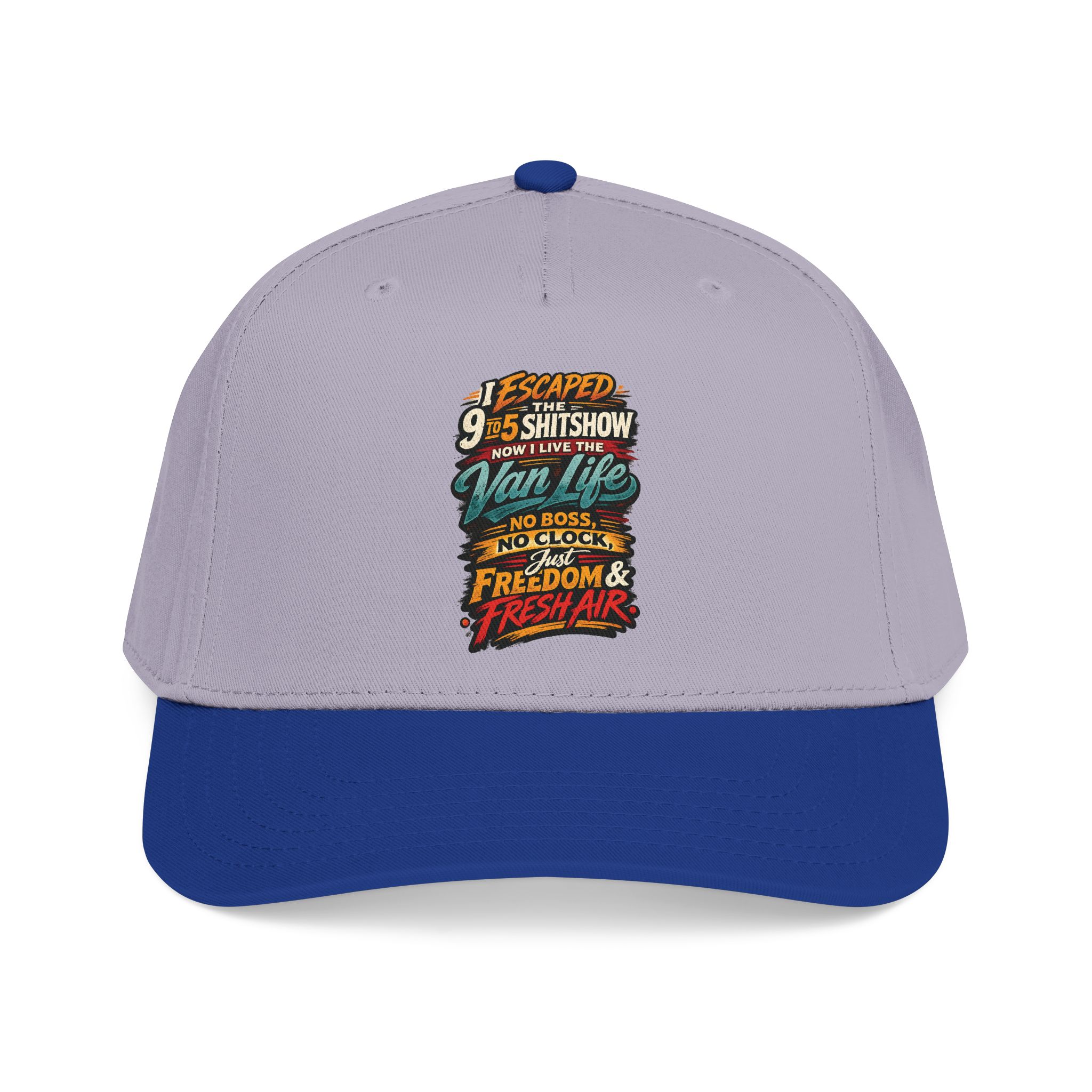 Baseball Cap - "I Escaped The 9 To 5" Design F**K-Line