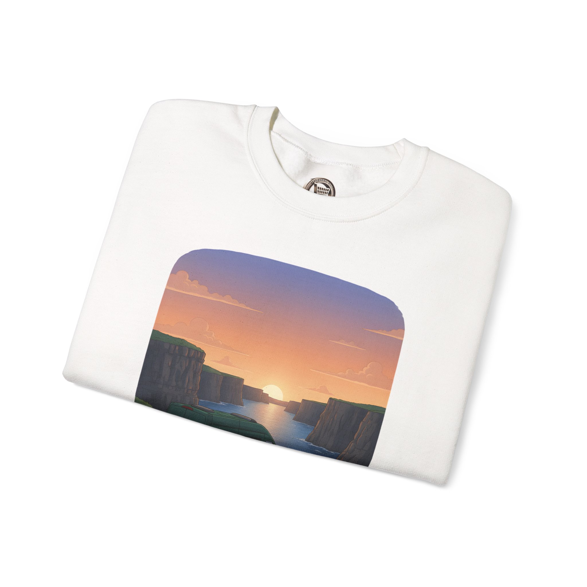 17201899136145108784_2048.jpeg Unisex Heavy Blend™ Crewneck Sweatshirt — "Ocean Views-Adventures Awaits" Design Sitcom-Line