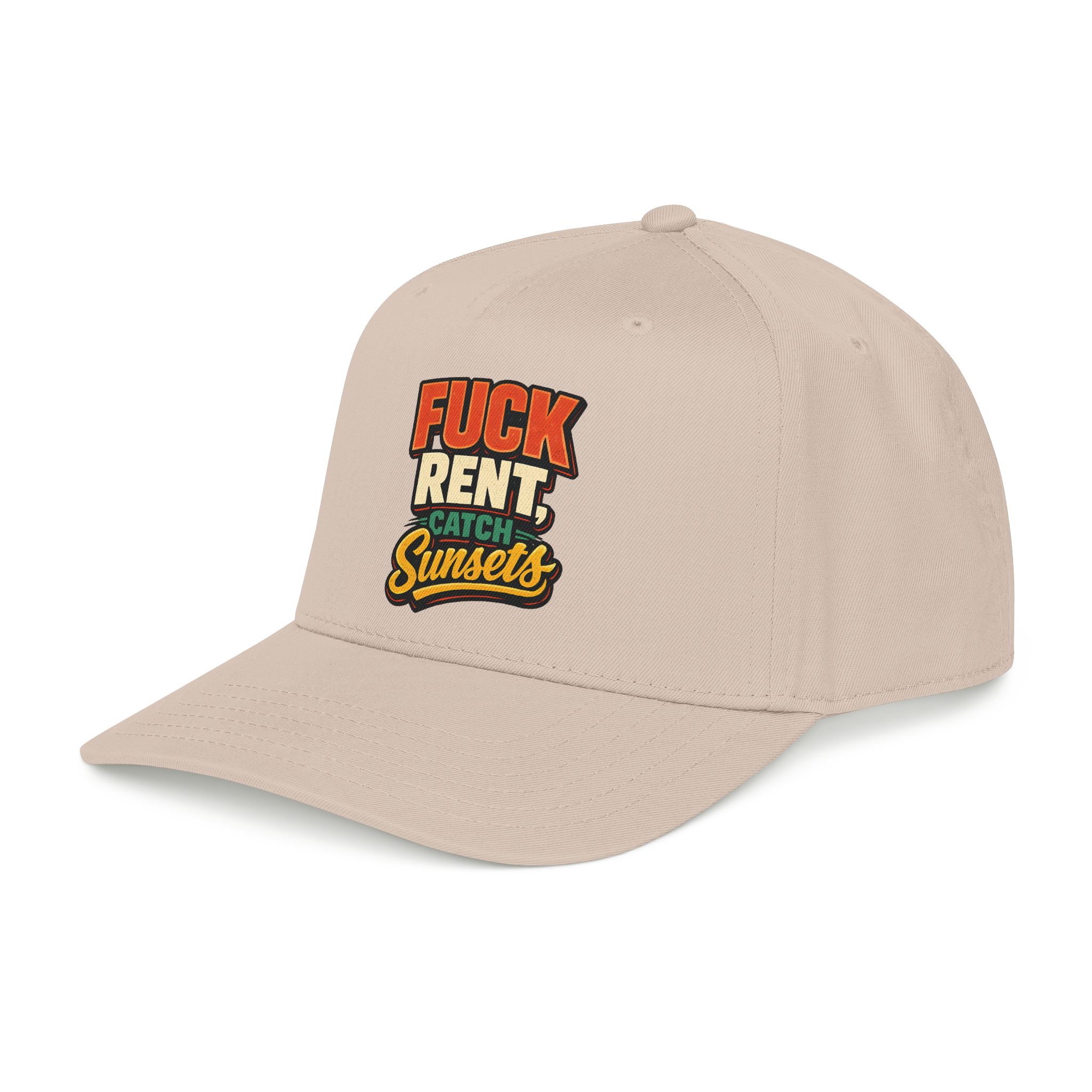 Baseball Cap - "Fuck Rent Catch Sunsets" Design F**K-Line