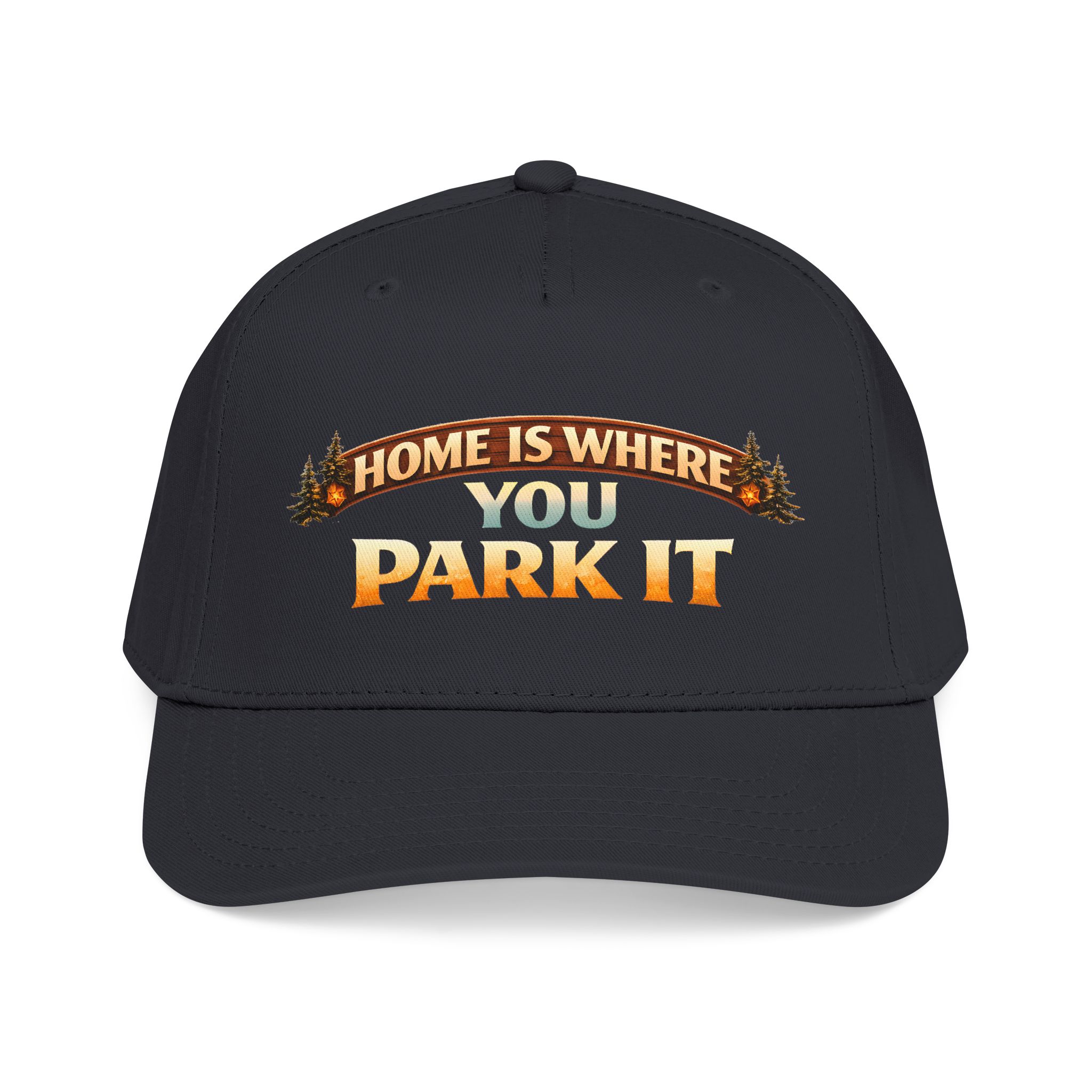 Baseball Cap - "Home Is Where You Park It" Design Scenic-Line