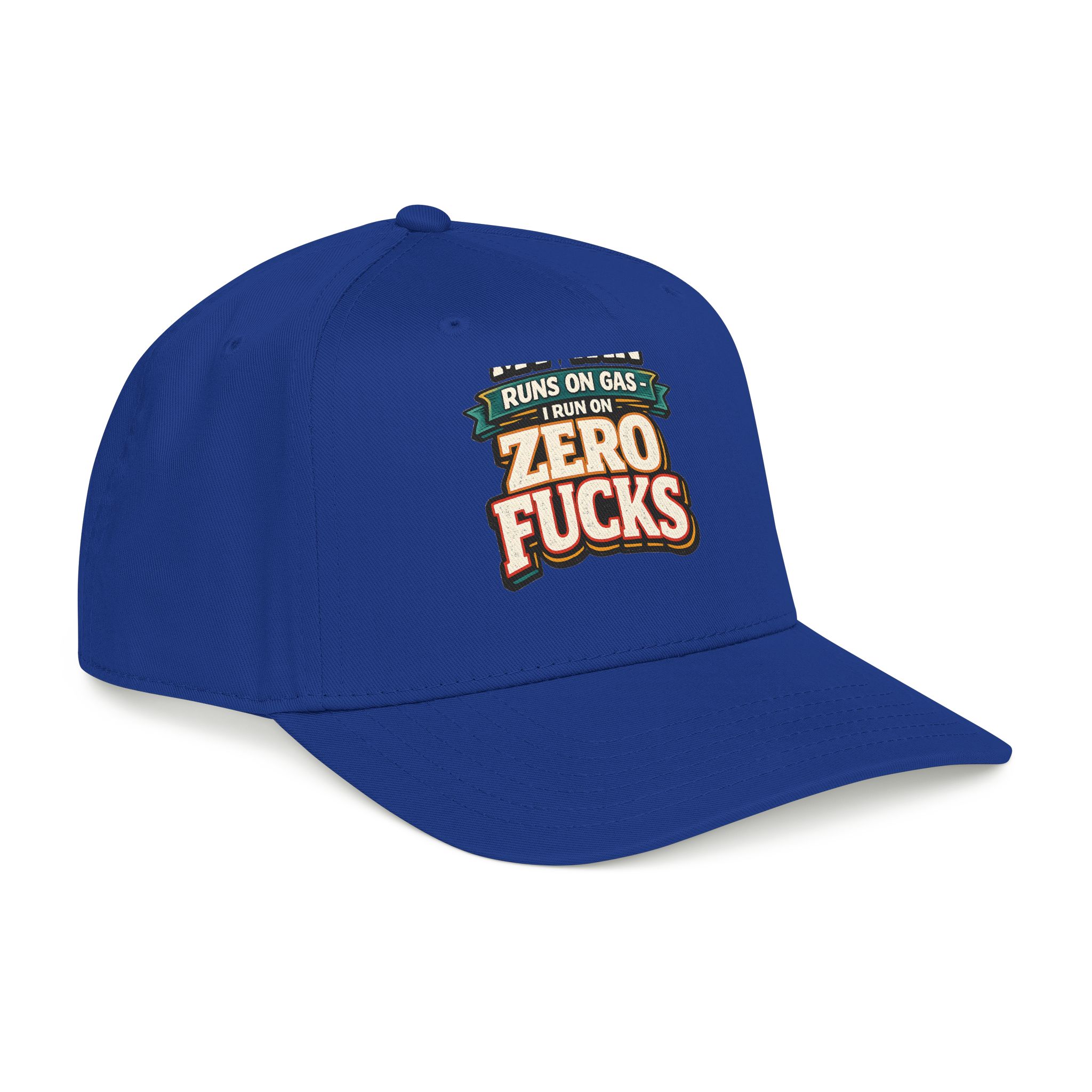 Baseball Cap - "My Van Runs On Gas" Design F**K-Line