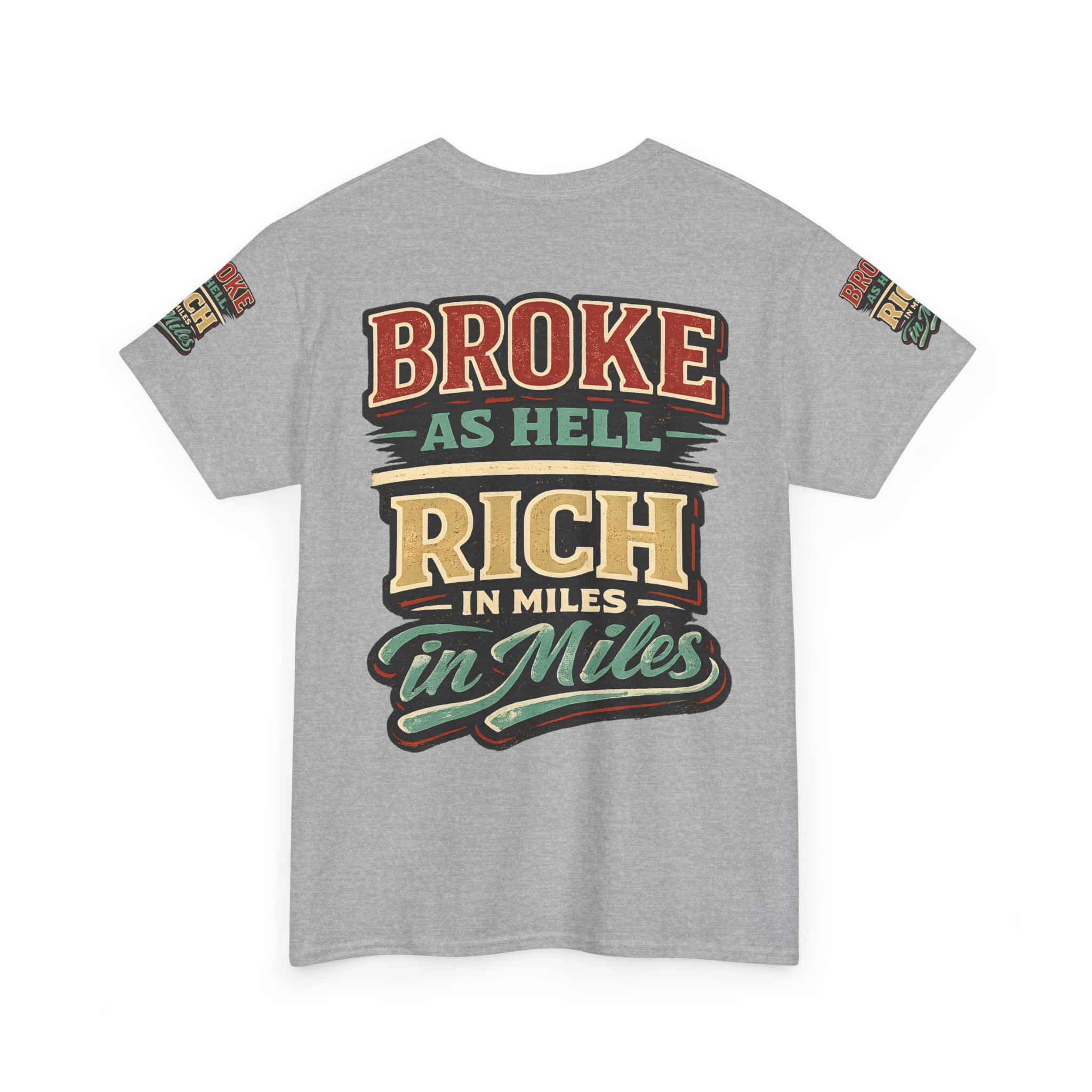 17252402951834796705_2048.jpeg Unisex Heavy Cotton Tee — "Broke As Hell" Design F**K-Line