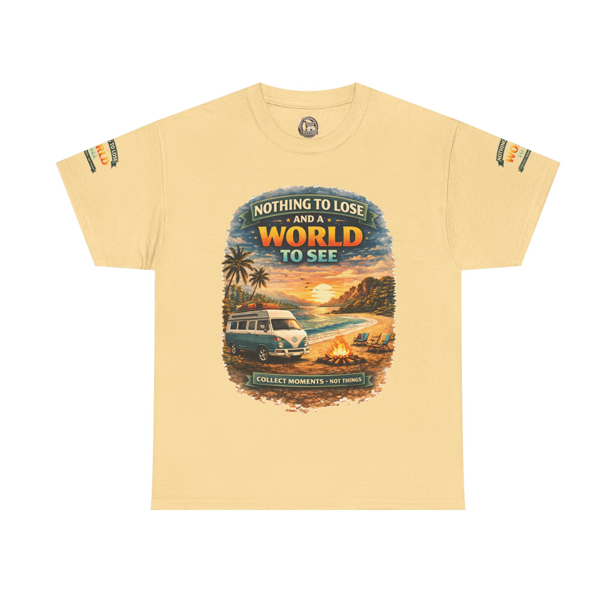 17252910311491693364_2048.jpeg Unisex Heavy Cotton Tee — "Nothing To Lose " Design Scenic-Line