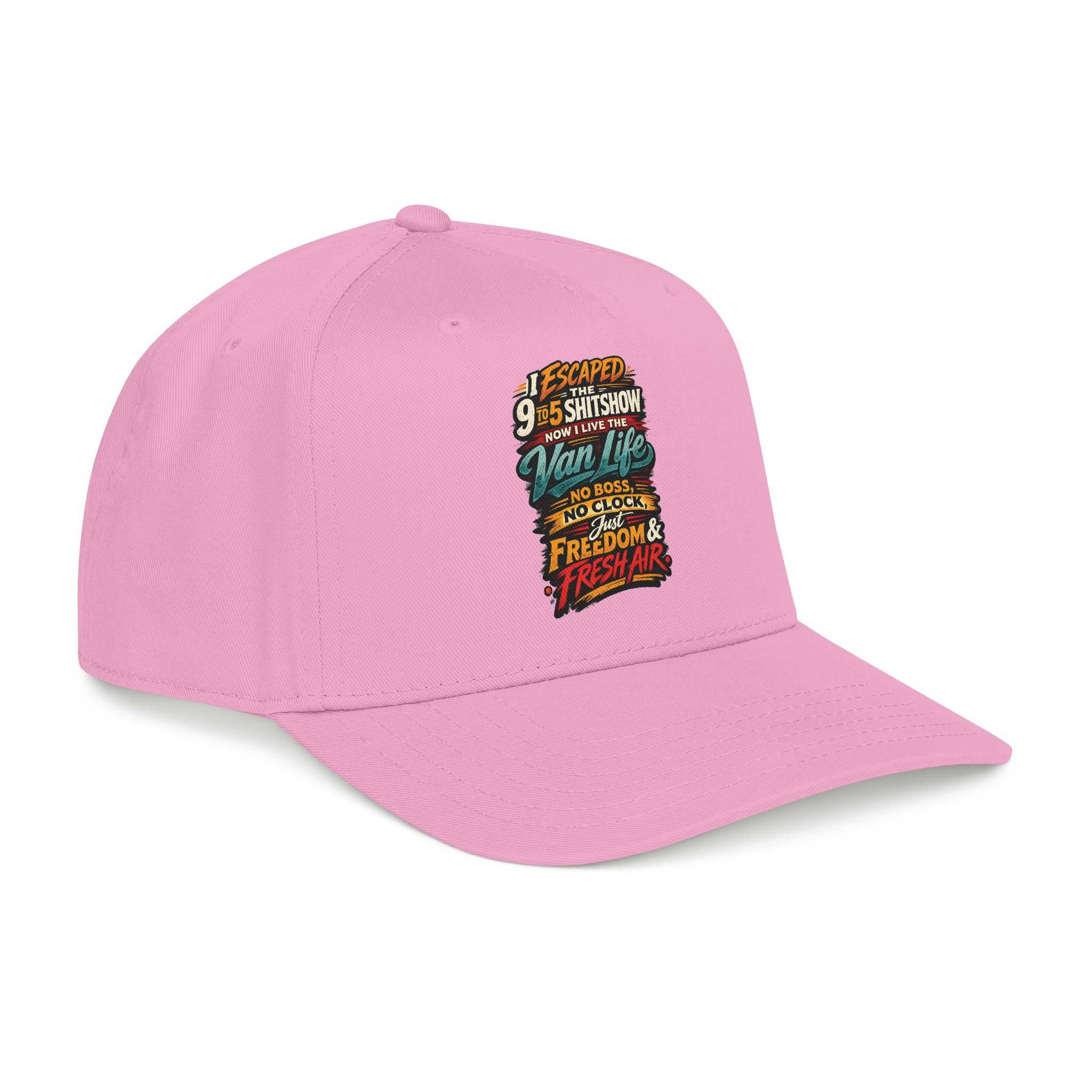 Baseball Cap - "I Escaped The 9 To 5" Design F**K-Line