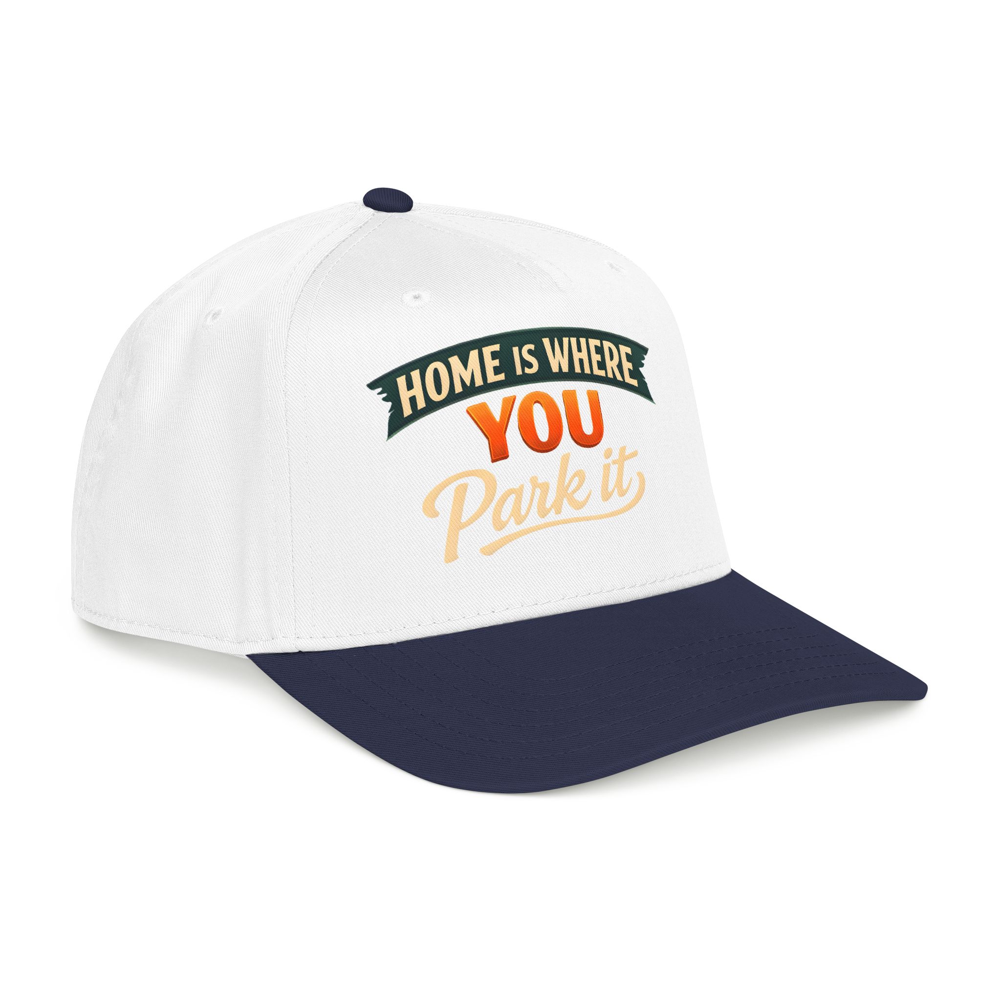 Baseball Cap - "Home Is where You Park It" Design Scenic-Line