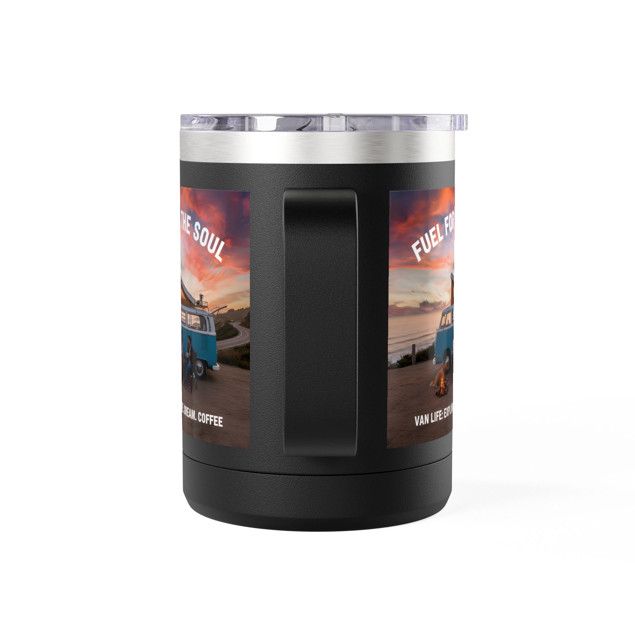 Coffee Mug Tumbler, 15oz — "Fuel for the Soul"