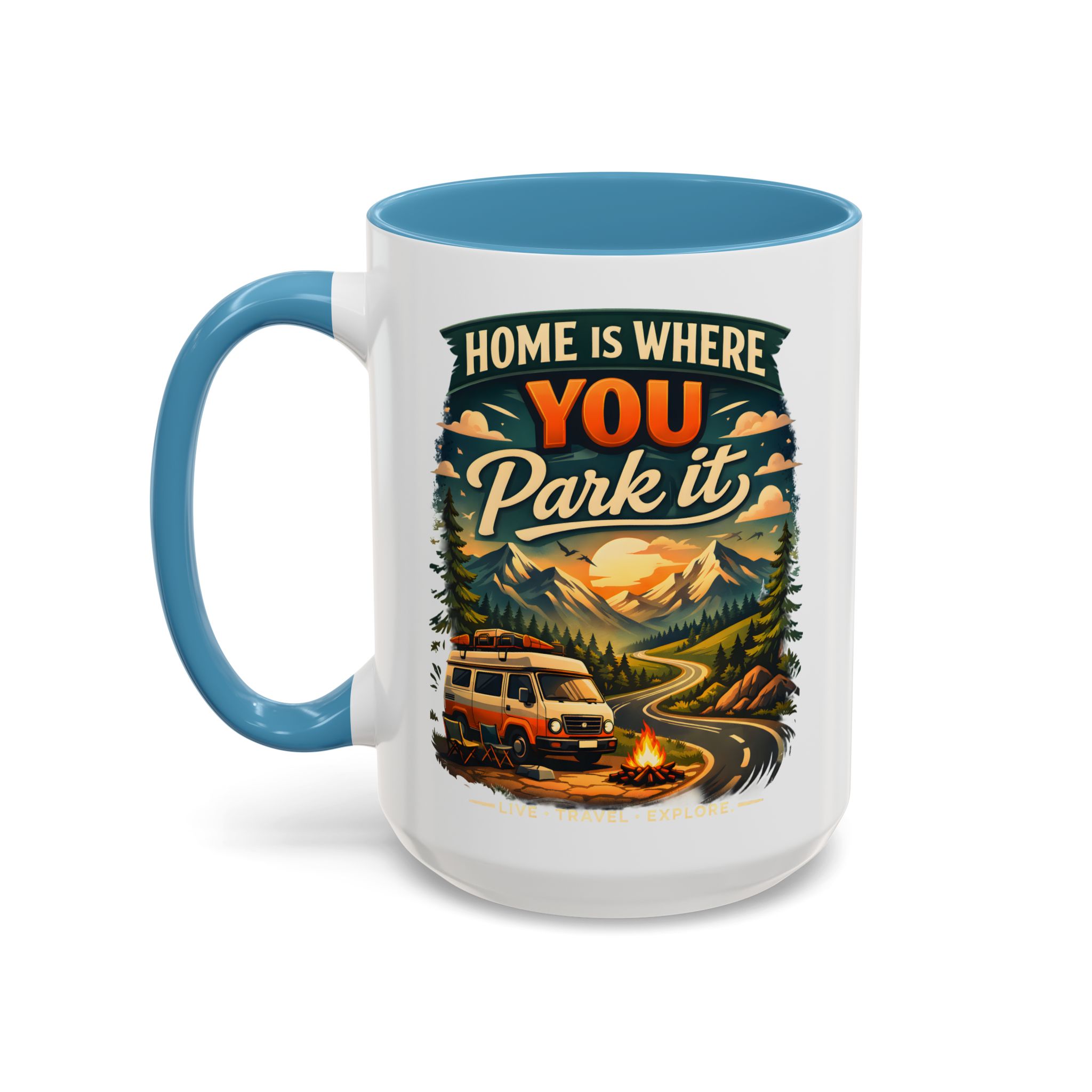 1735370505329581031_2048.jpeg Accent Coffee Mug (11, 15oz) — "Home Is Where You Park It" Design Scenic-Line