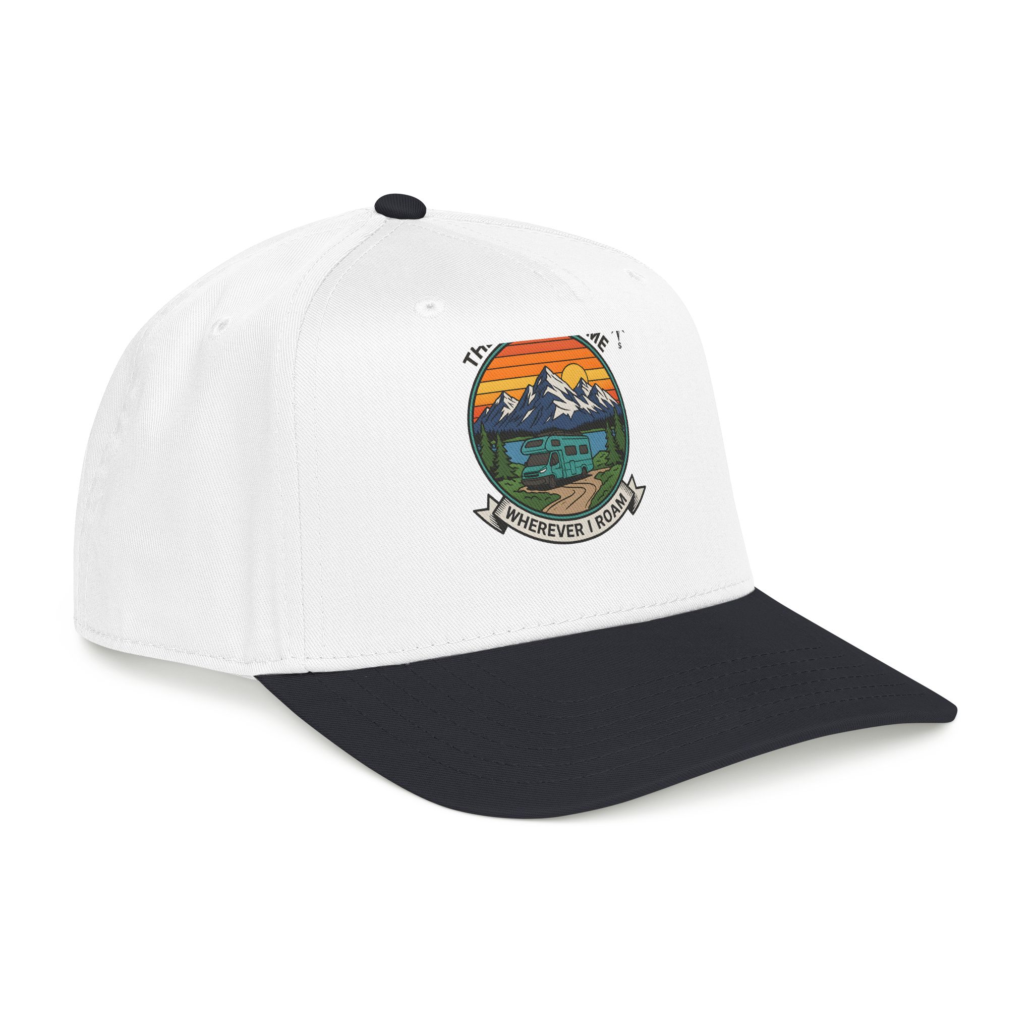 Baseball Cap — "The Road Is Home, Wherever I Roam"