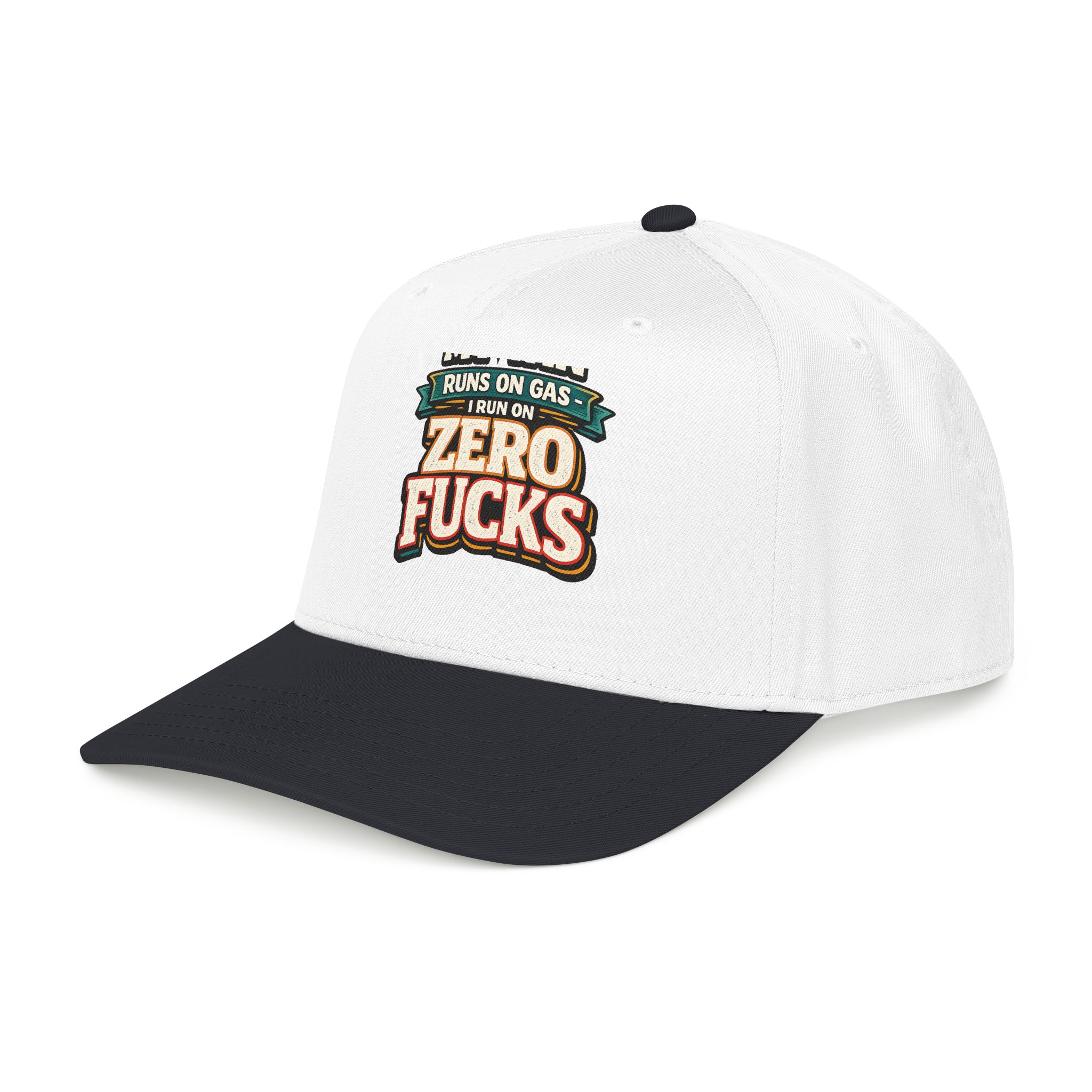 Baseball Cap - "My Van Runs On Gas" Design F**K-Line