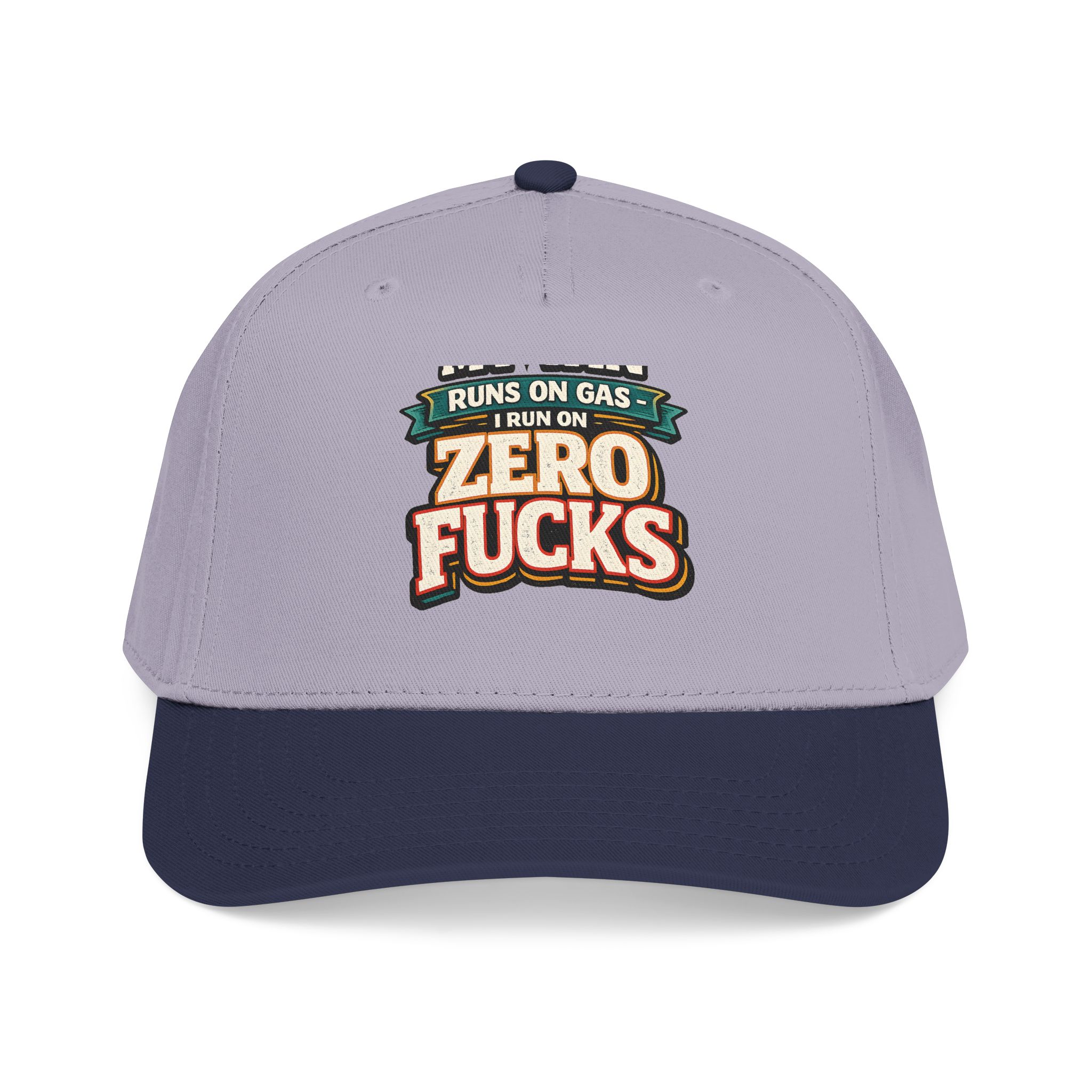 Baseball Cap - "My Van Runs On Gas" Design F**K-Line