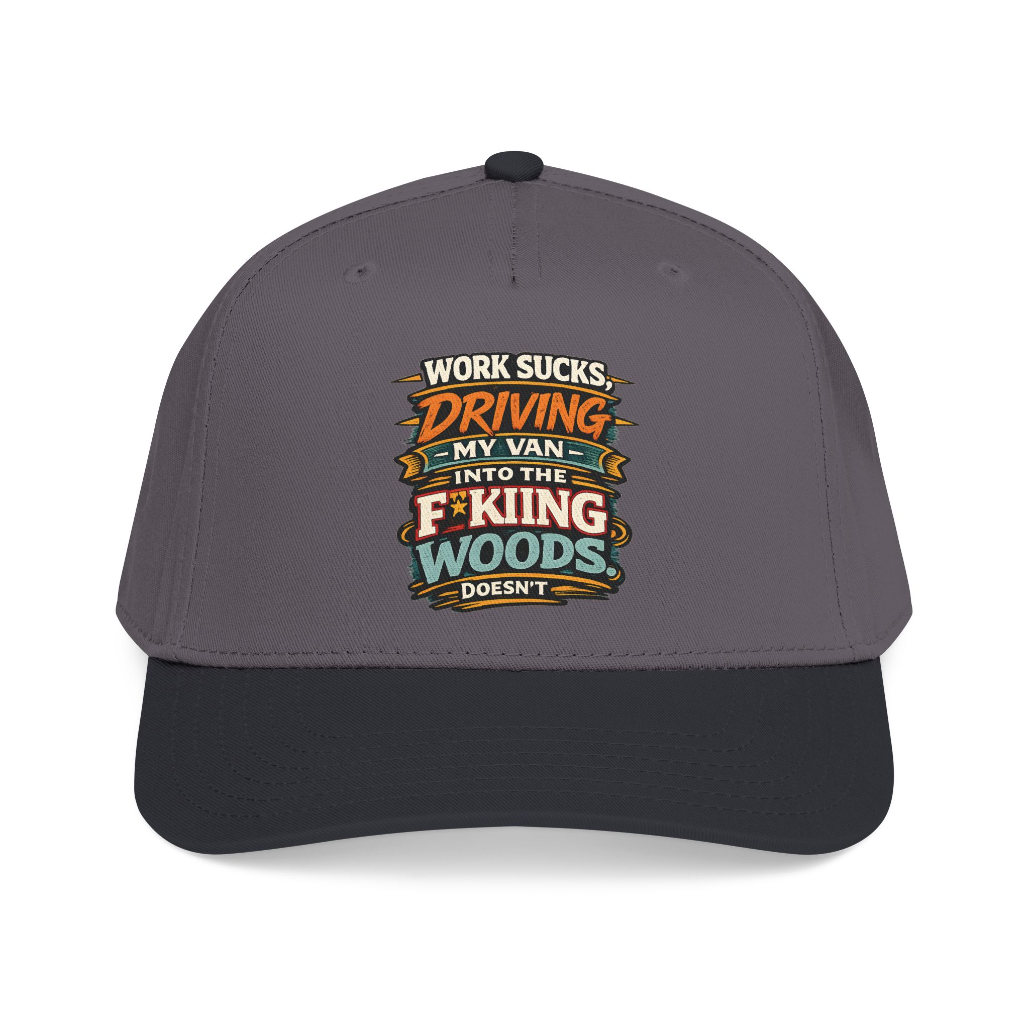 Baseball Cap - "Work Sucks" Design F**K-Line