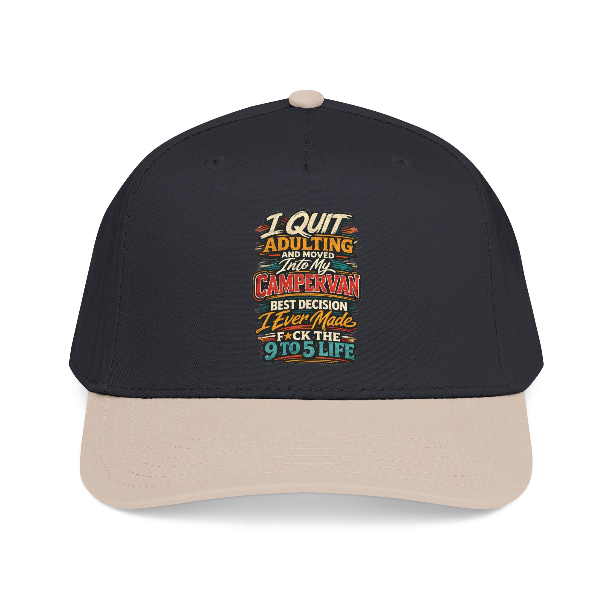 17514915293261256041_2048-3.jpeg Baseball Cap - "I Quit Adulting" Design F**K-Line