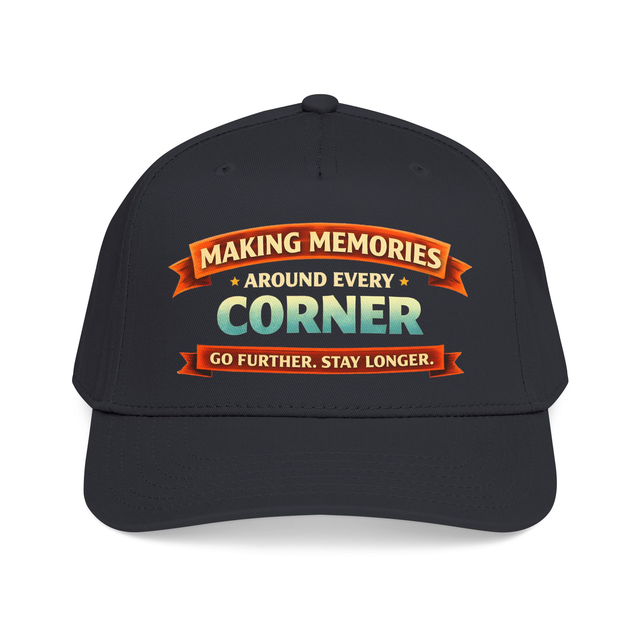 Baseball Cap - "Making Memories Around Every Corner" Design Scenic-Line